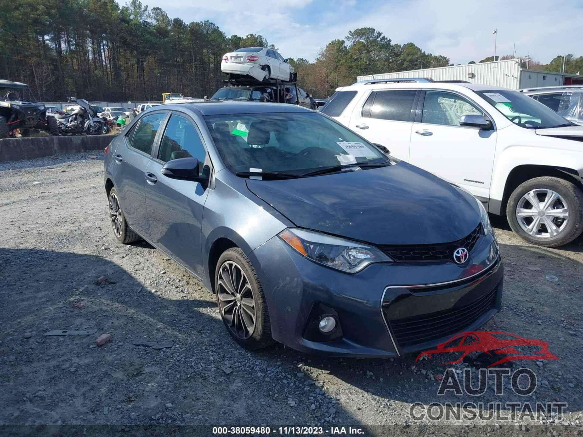 TOYOTA COROLLA 2015 - 2T1BURHE2FC266622