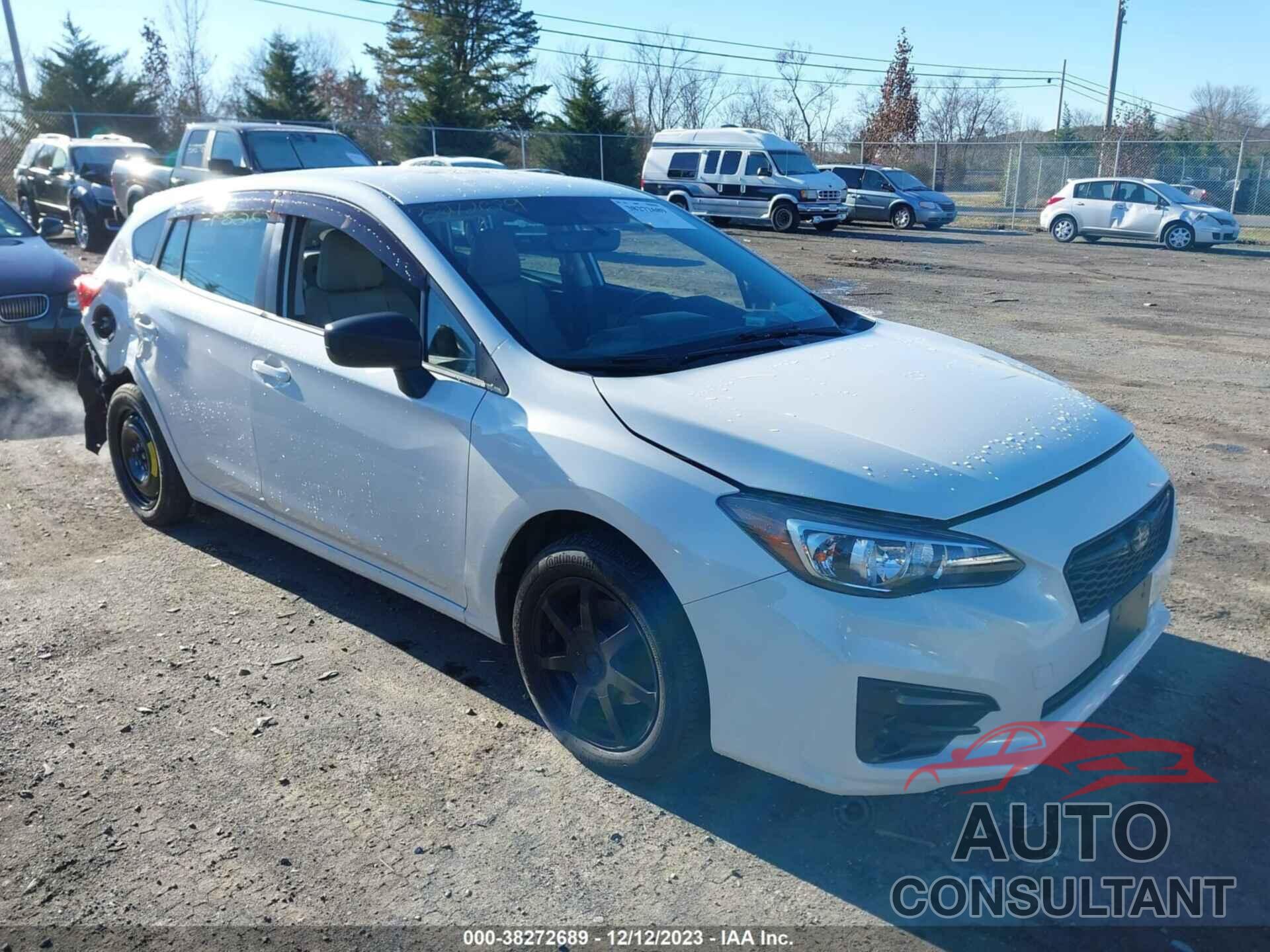 SUBARU IMPREZA 2019 - 4S3GTAA62K3760527