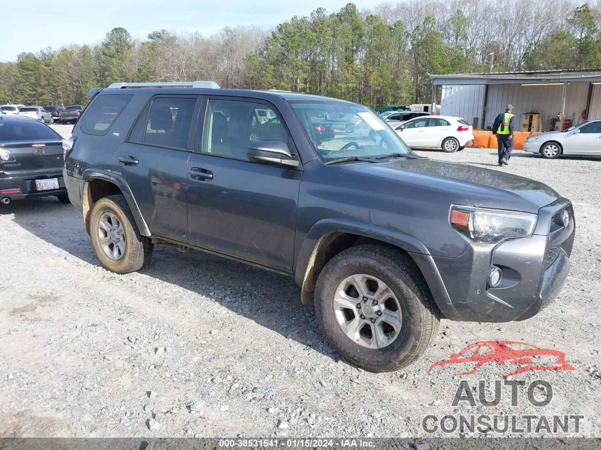 TOYOTA 4RUNNER 2017 - JTEZU5JRXH5162427