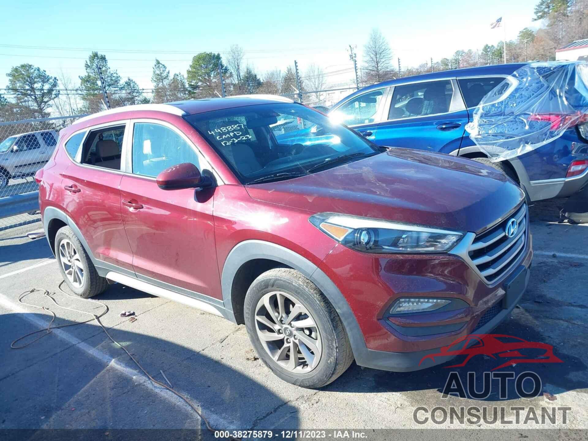 HYUNDAI TUCSON 2017 - KM8J3CA48HU448887