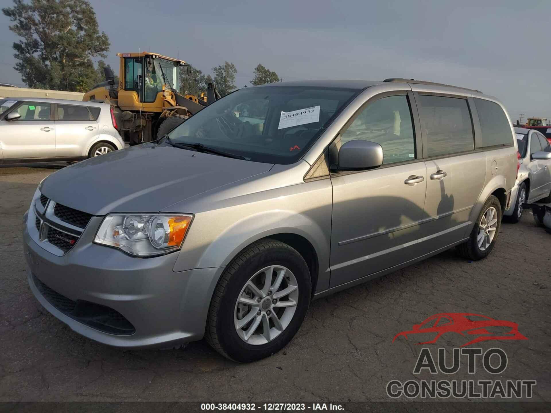 DODGE GRAND CARAVAN 2016 - 2C4RDGCG2GR384764