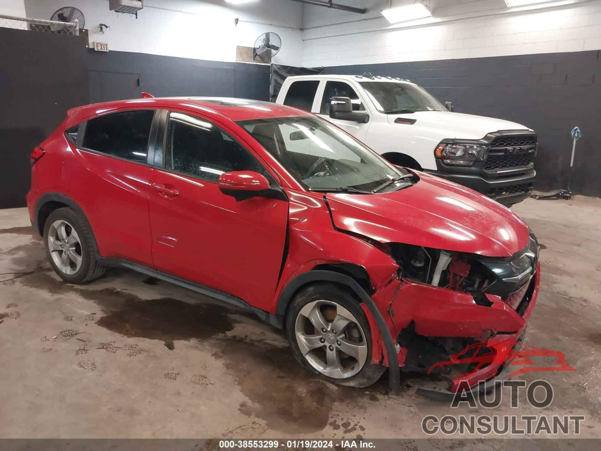 HONDA HR-V 2017 - 3CZRU6H52HM733233