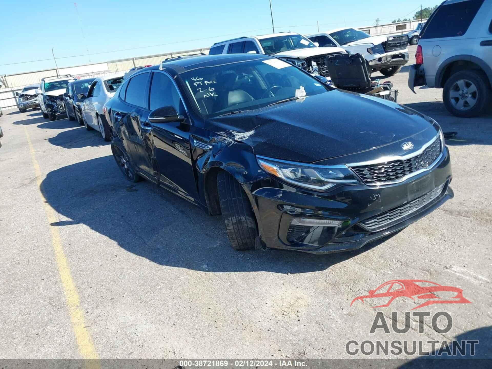 KIA OPTIMA 2020 - 5XXGT4L37LG424927