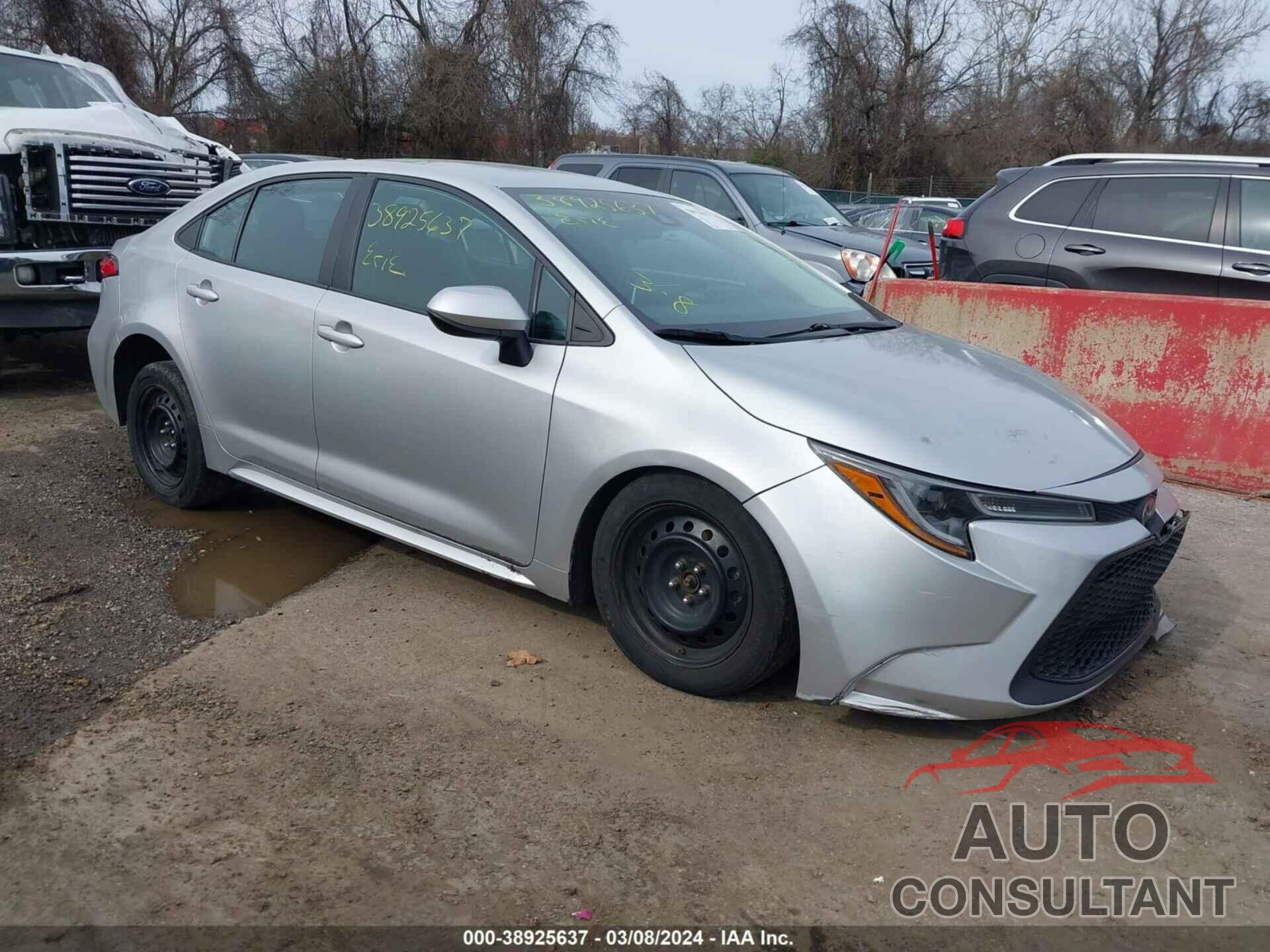 TOYOTA COROLLA 2020 - 5YFEPRAE2LP058377