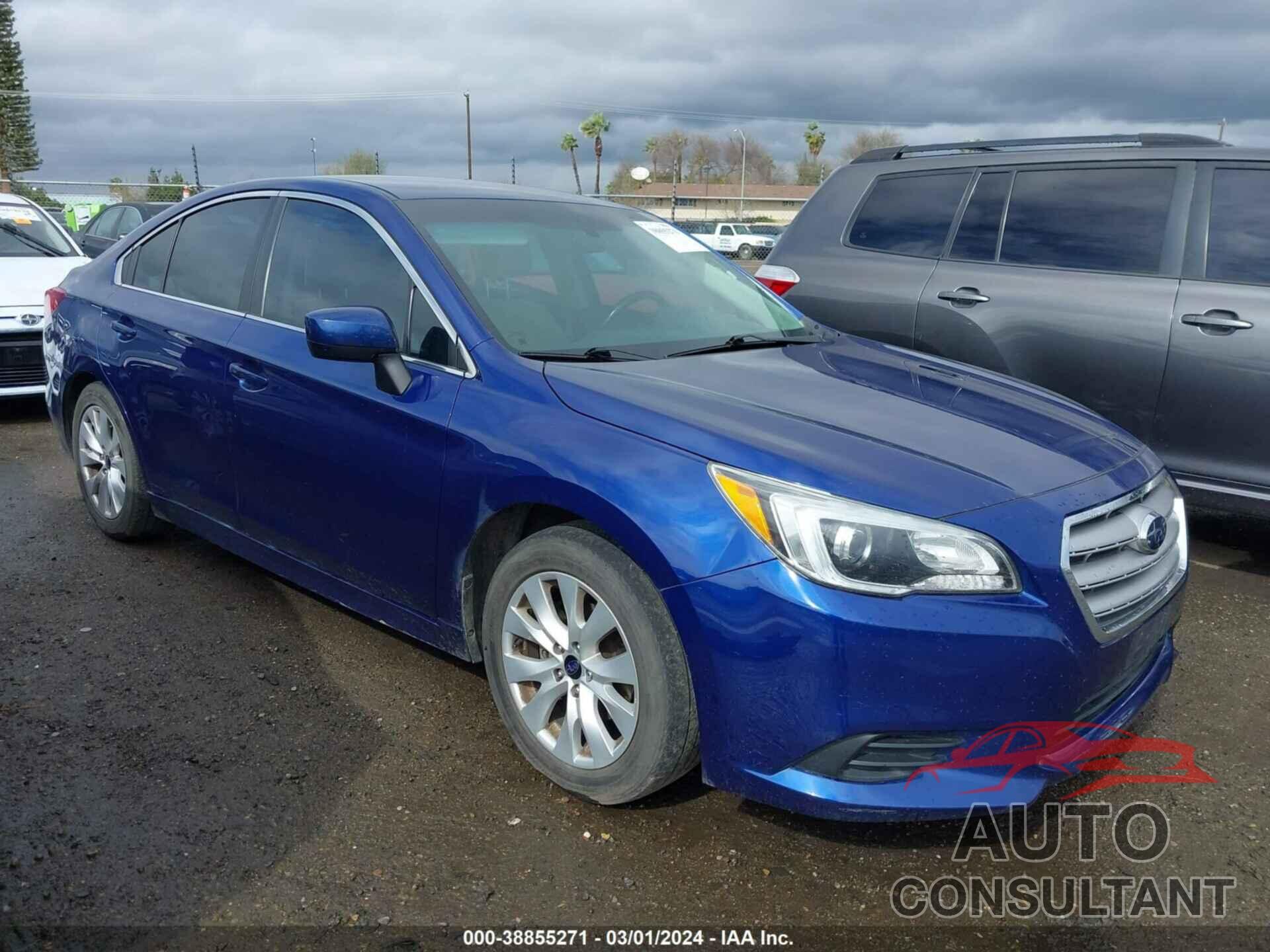 SUBARU LEGACY 2016 - 4S3BNAC66G3034789