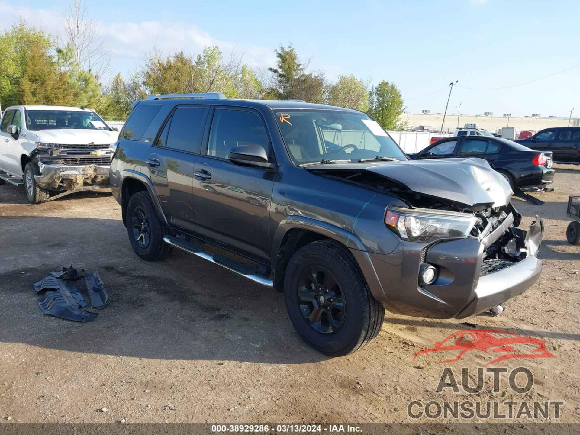 TOYOTA 4RUNNER 2017 - JTEZU5JR9H5154626