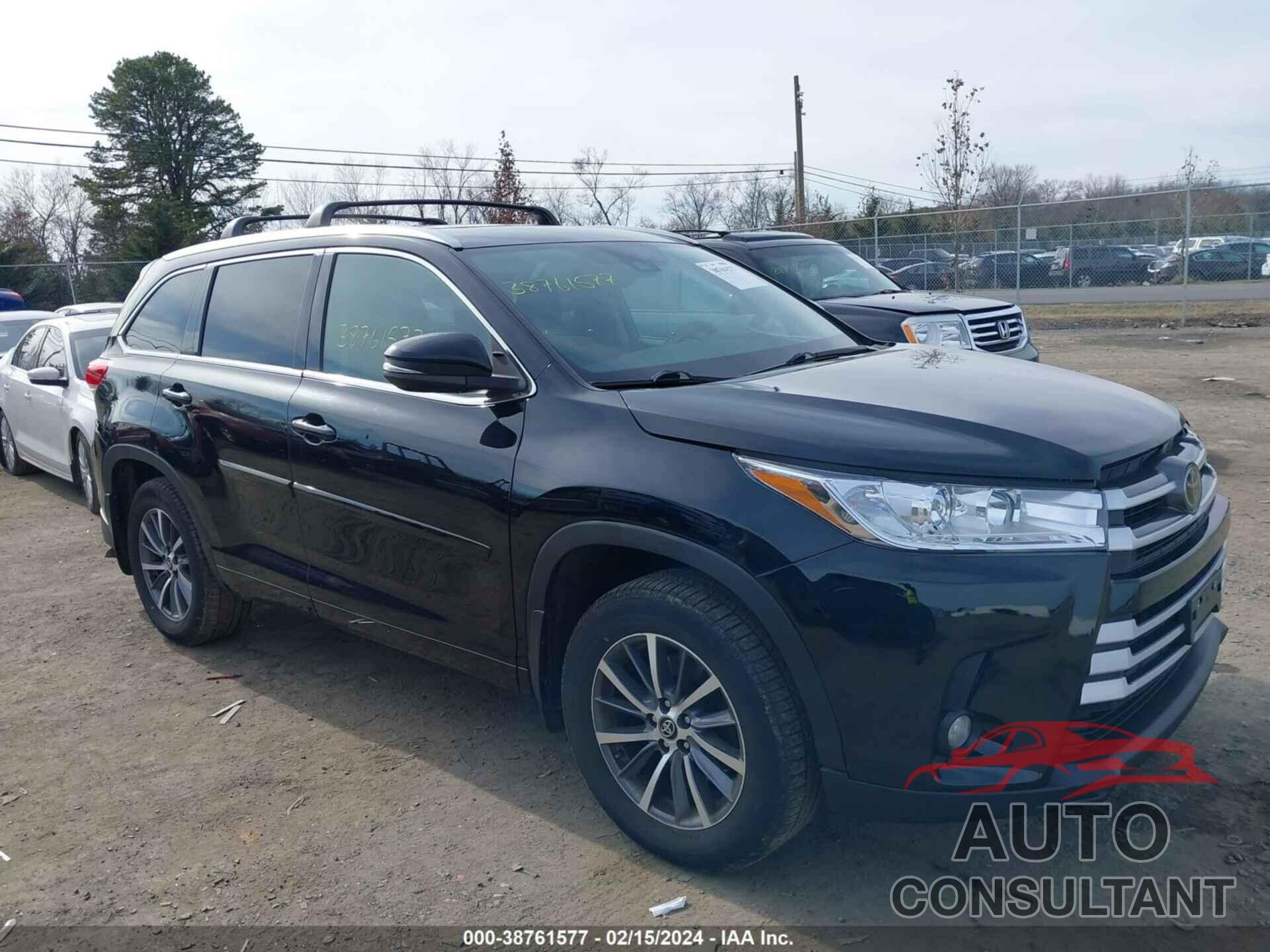 TOYOTA HIGHLANDER 2017 - 5TDJZRFH1HS387095