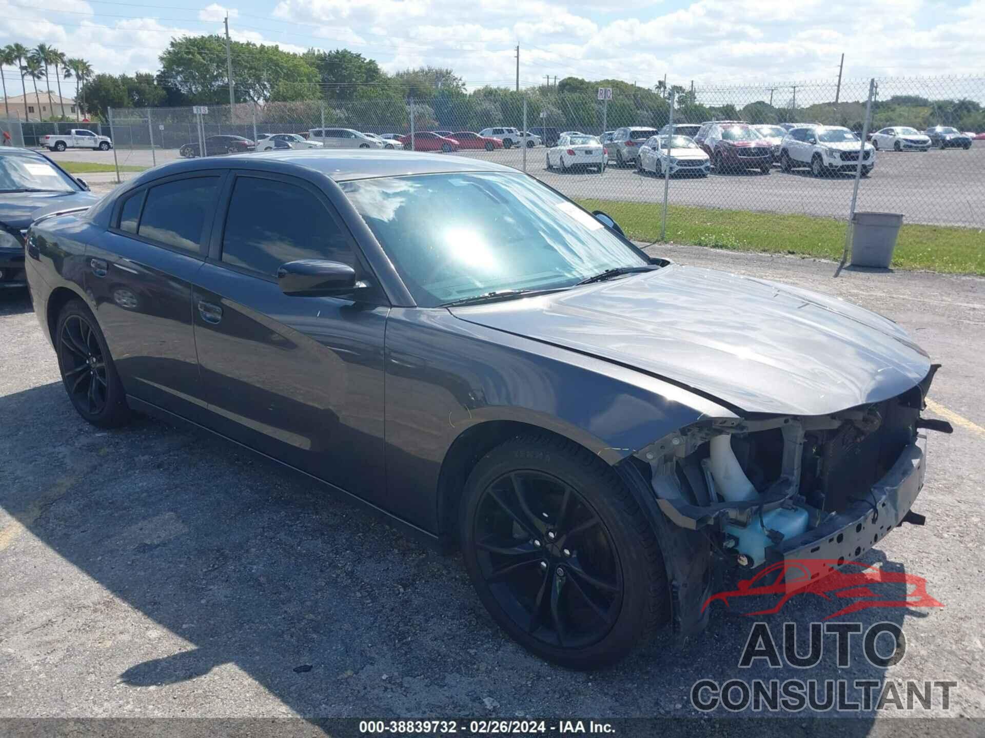 DODGE CHARGER 2016 - 2C3CDXHG1GH163536