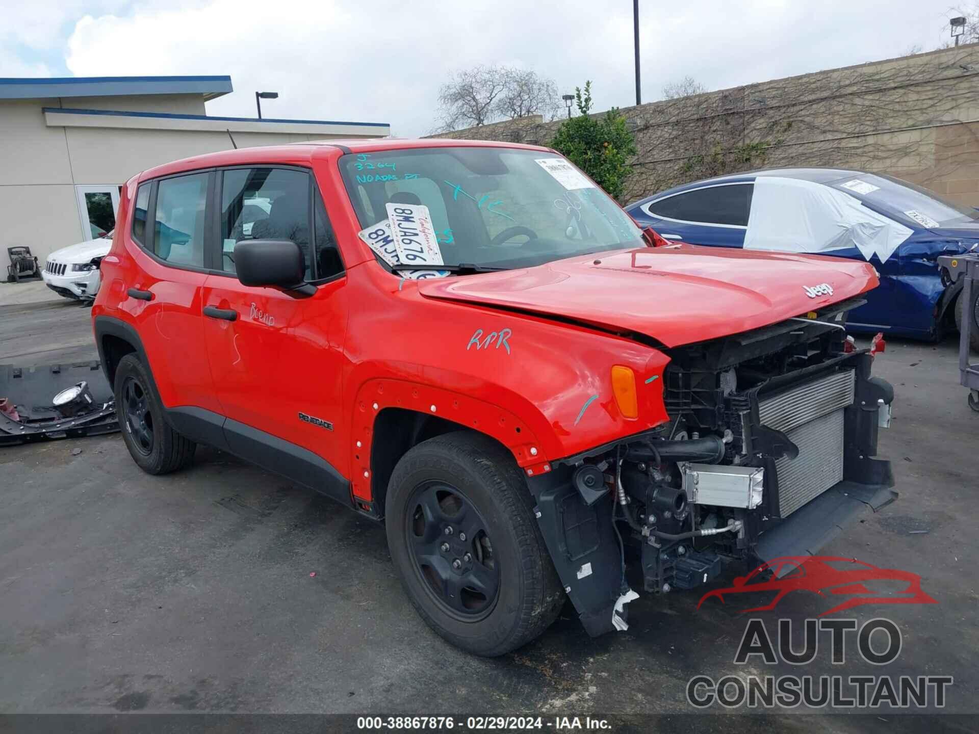 JEEP RENEGADE 2019 - ZACNJAABXKPK11855