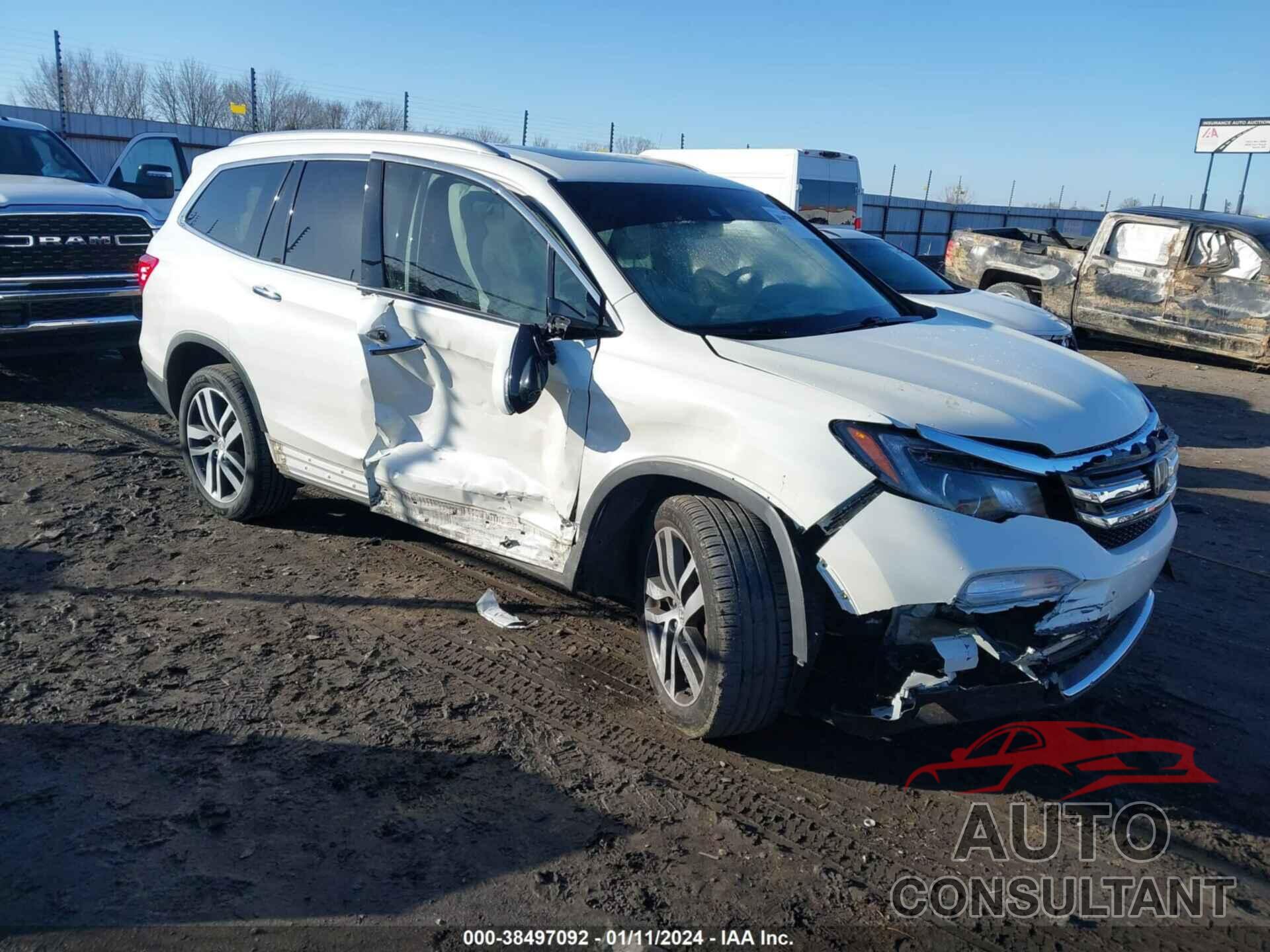 HONDA PILOT 2017 - 5FNYF5H95HB048060