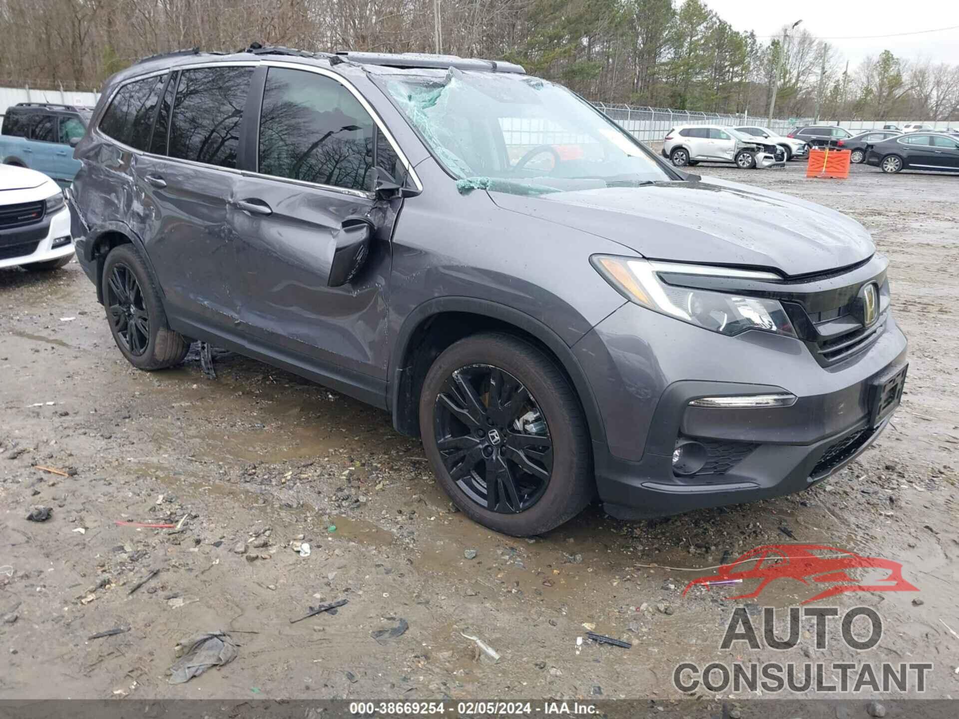 HONDA PILOT 2021 - 5FNYF5H2XMB013768