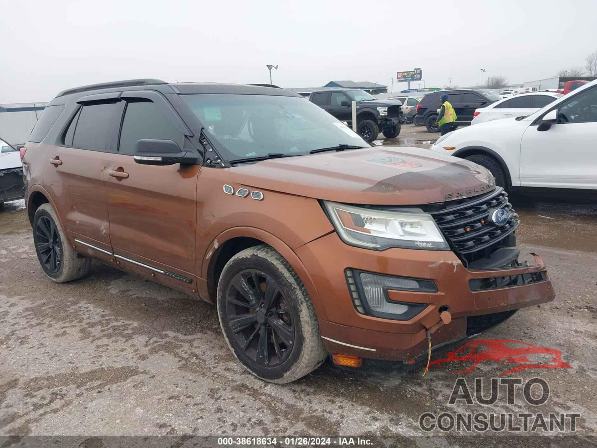 FORD EXPLORER 2017 - 1FM5K8D86HGB79223