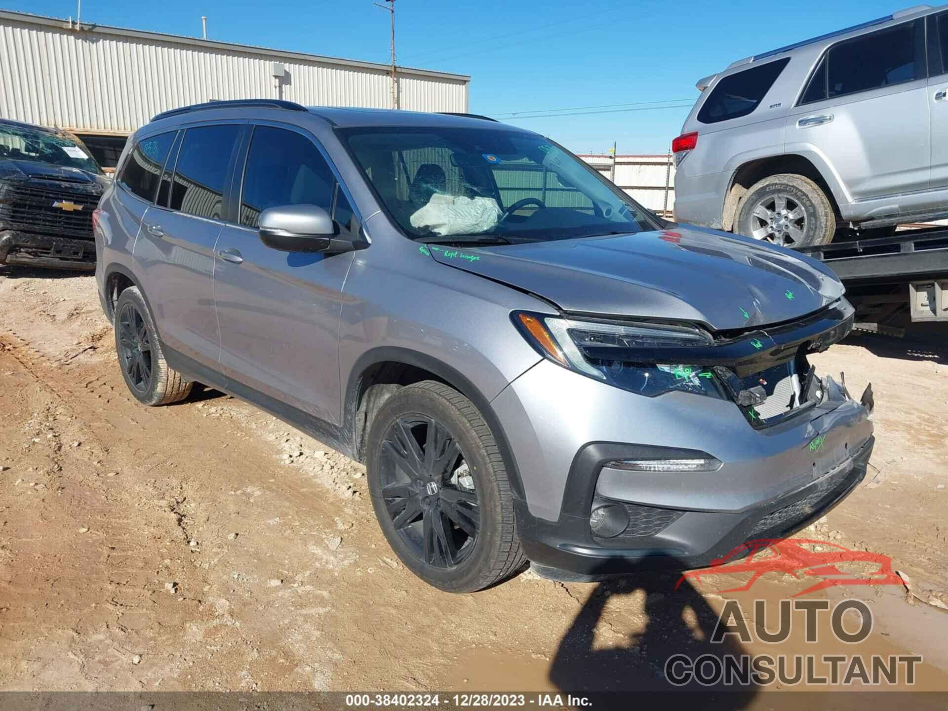 HONDA PILOT 2021 - 5FNYF5H24MB012759