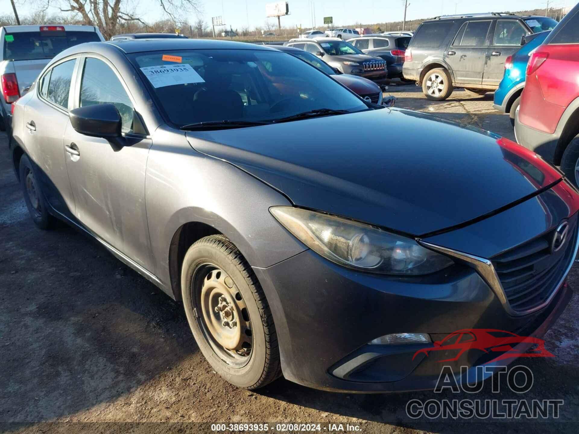 MAZDA MAZDA3 2016 - JM1BM1T7XG1328431