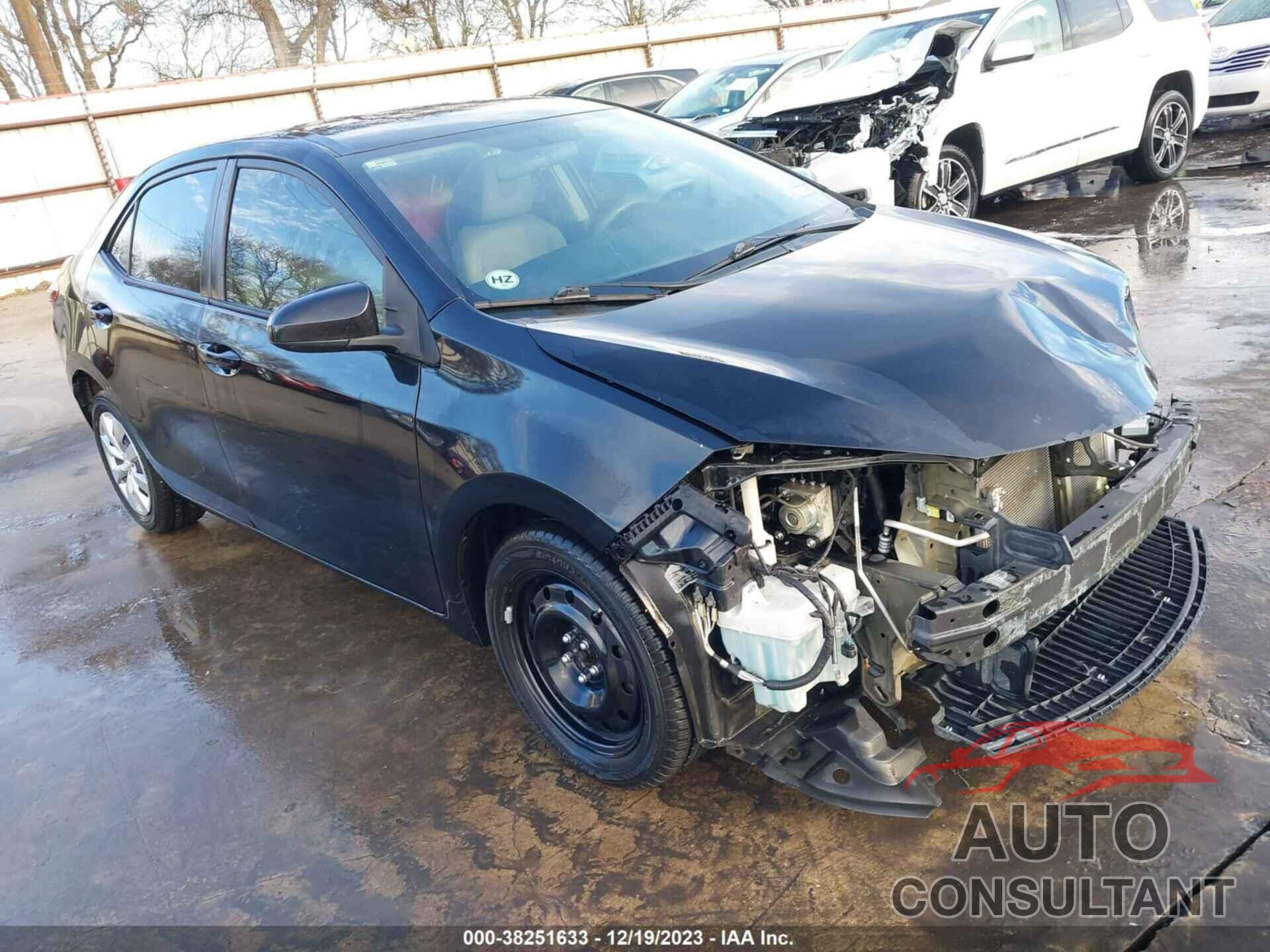 TOYOTA COROLLA 2016 - 5YFBURHE3GP507556