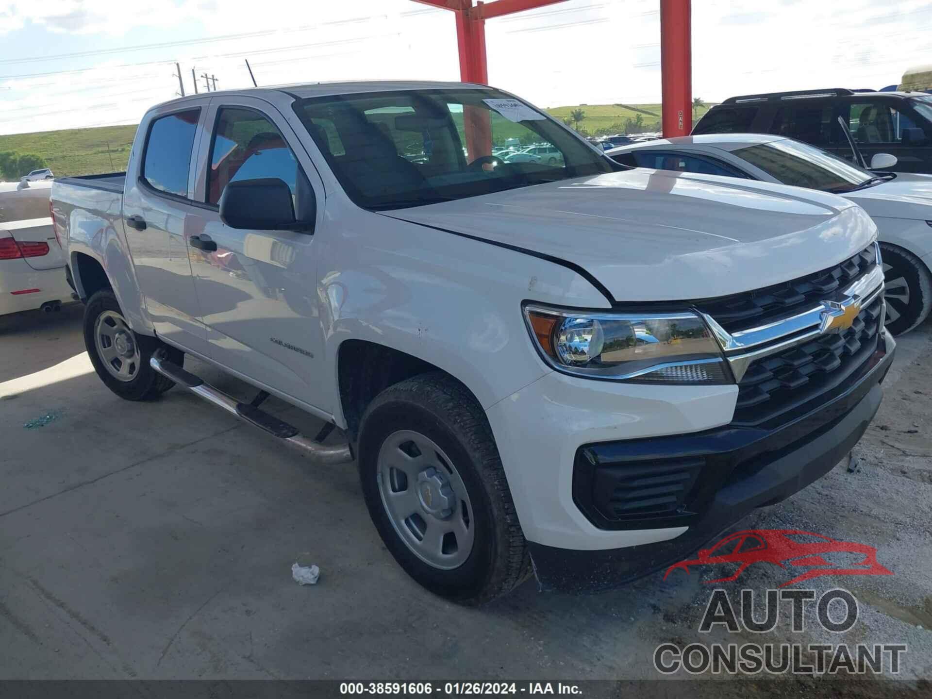 CHEVROLET COLORADO 2022 - 1GCGSBEN8N1301027