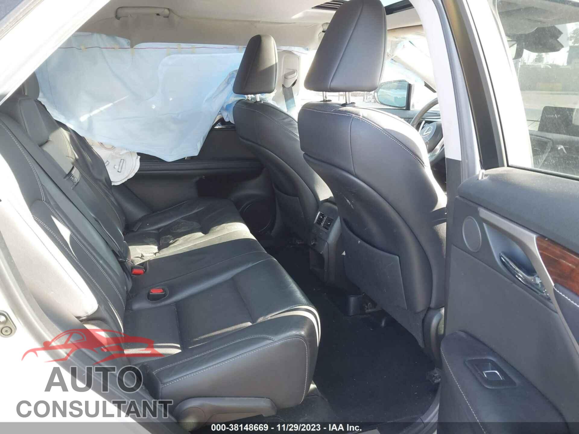LEXUS RX 2017 - 2T2BZMCA6HC099172