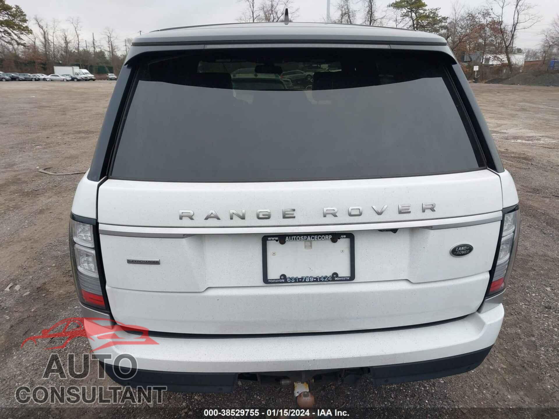 LAND ROVER RANGE ROVER 2016 - SALGS2EF9GA297767
