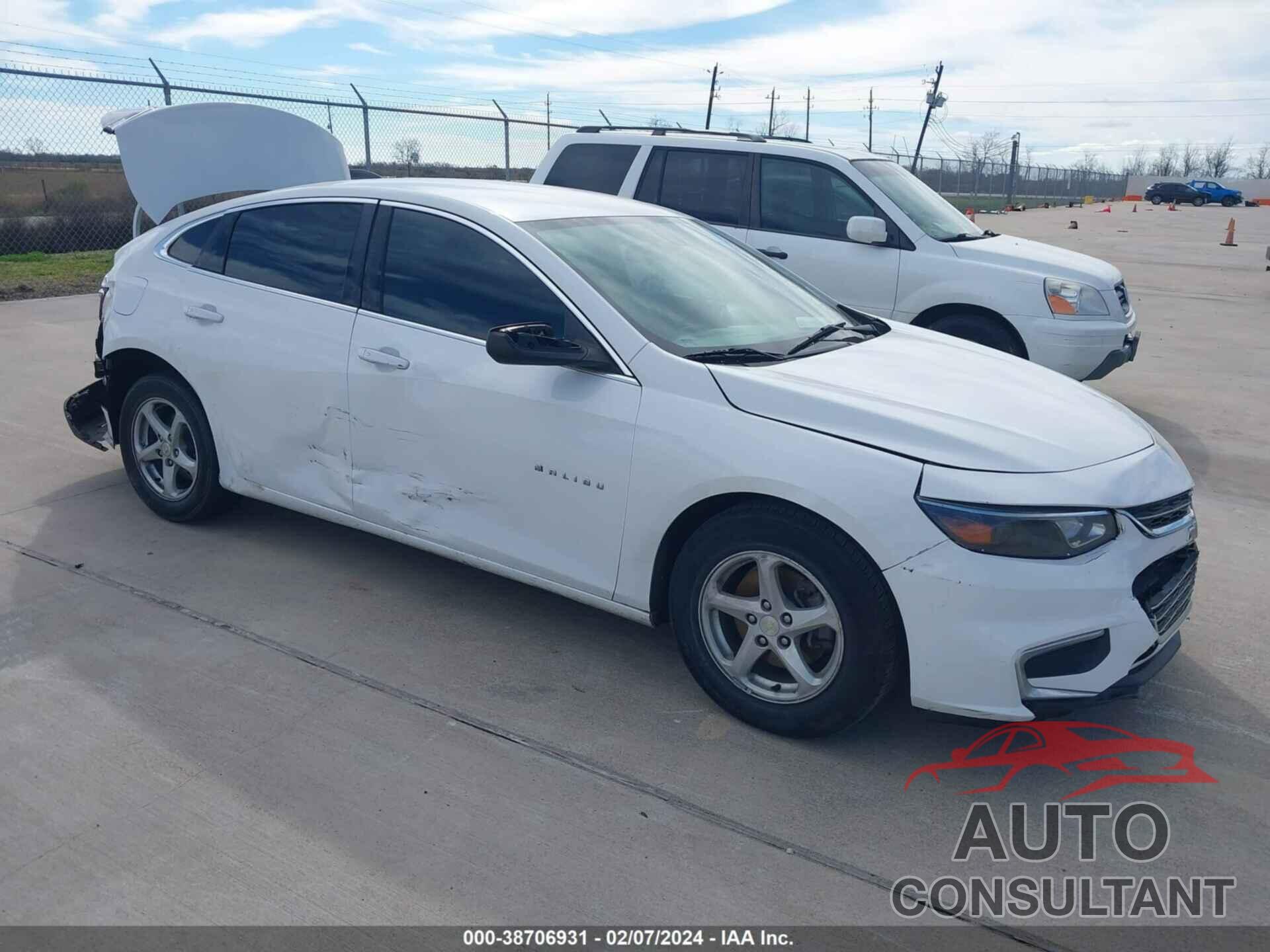 CHEVROLET MALIBU 2016 - 1G1ZB5ST9GF266252