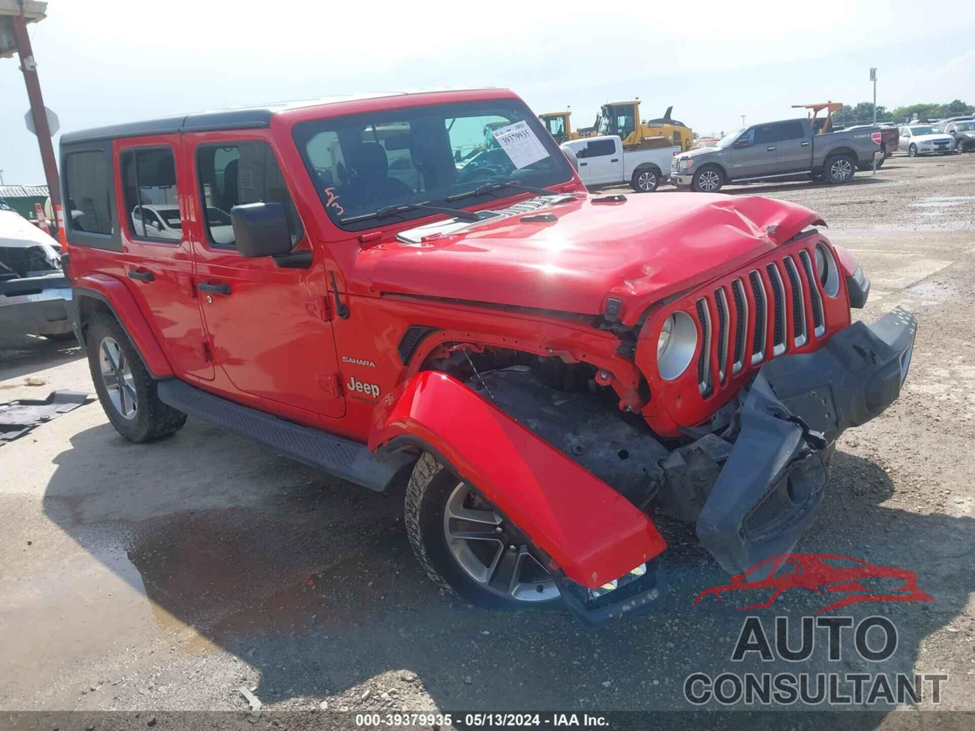 JEEP WRANGLER UNLIMITED 2019 - 1C4HJXEN1KW590142