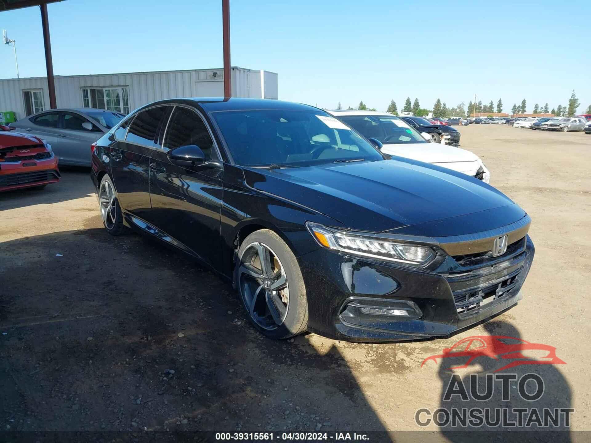 HONDA ACCORD 2019 - 1HGCV1F30KA136861