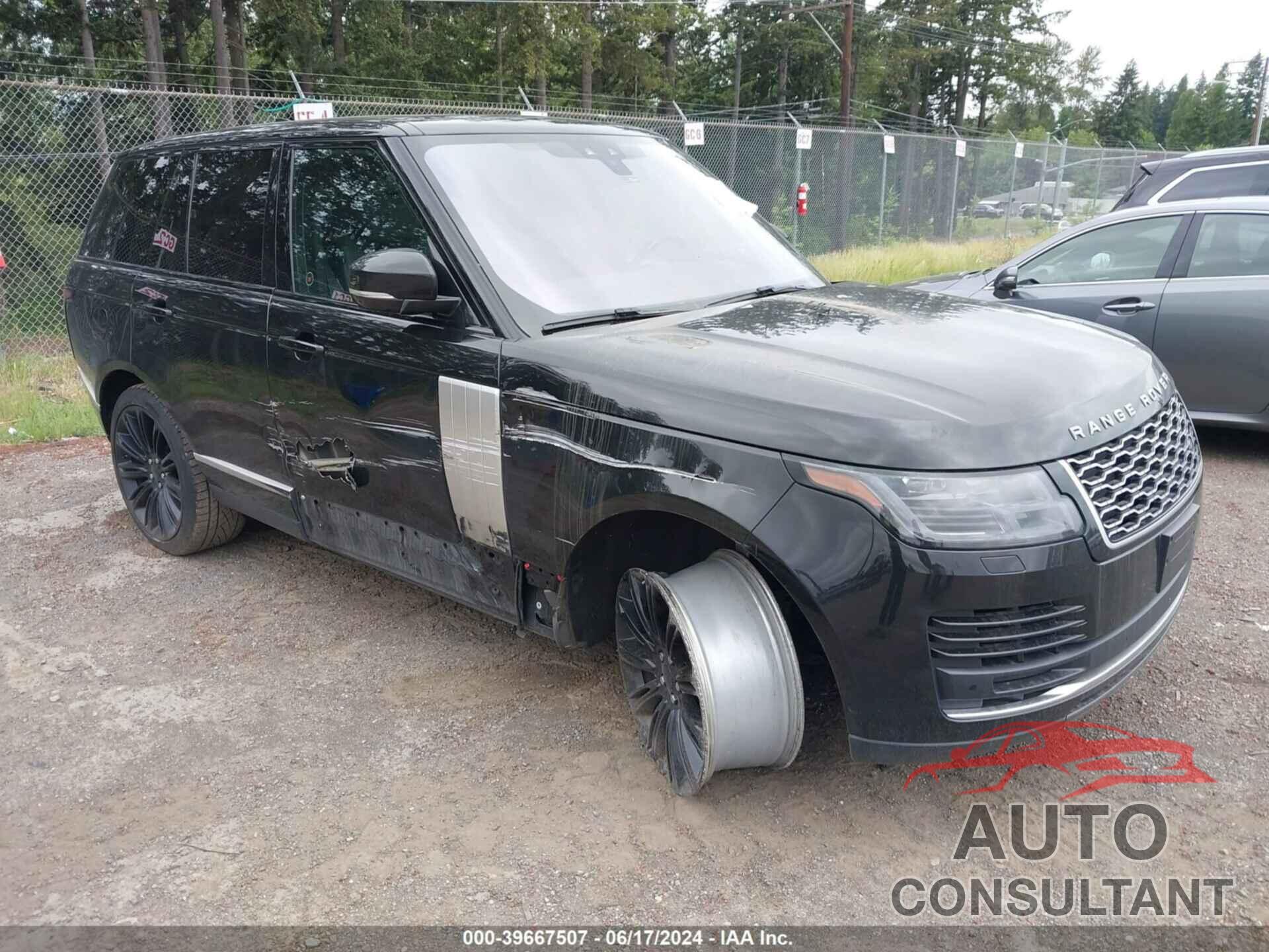 LAND ROVER RANGE ROVER 2019 - SALGS2RE4KA542470