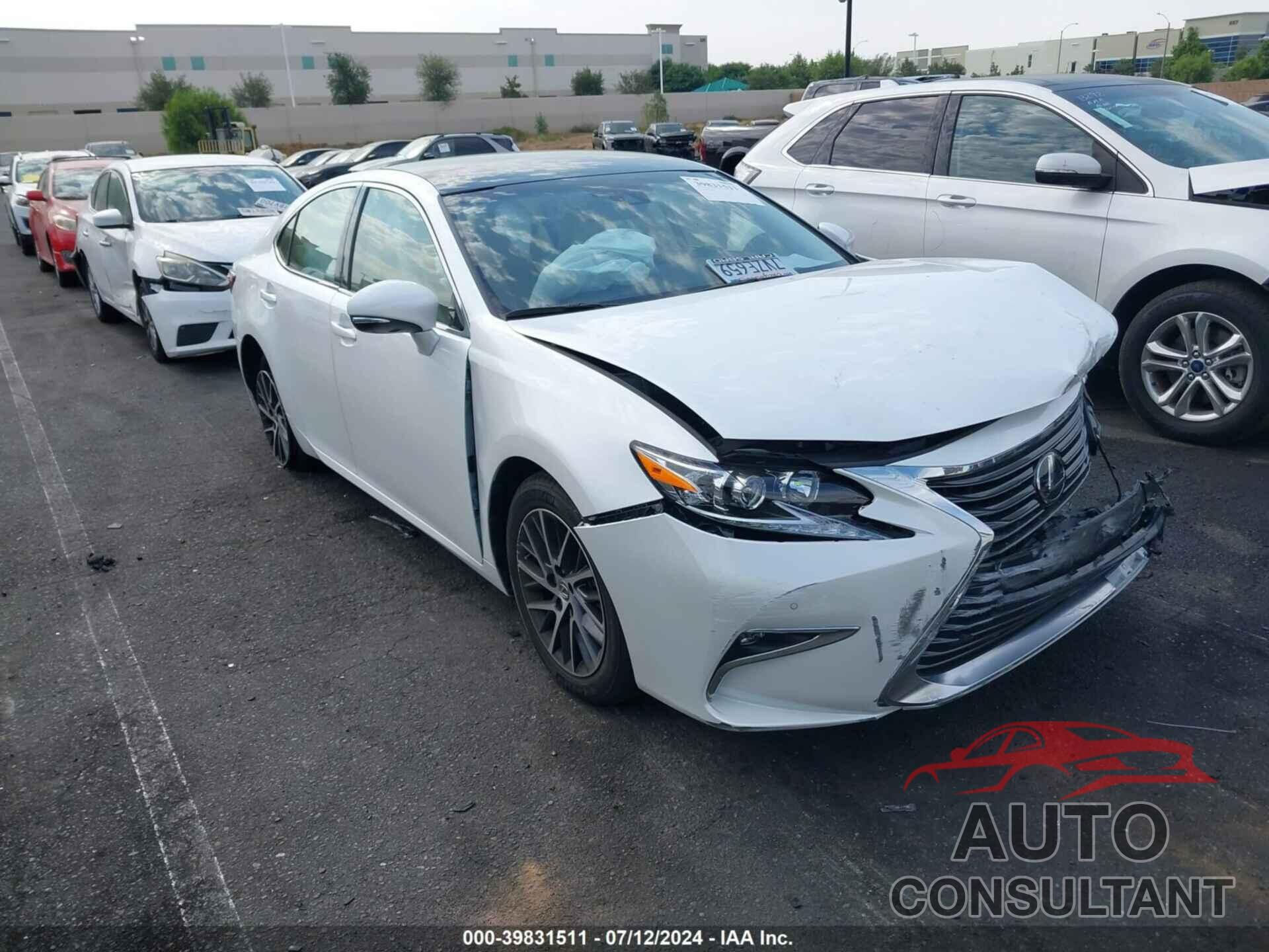 LEXUS ES 350 2017 - JTHBK1GG1H2250602