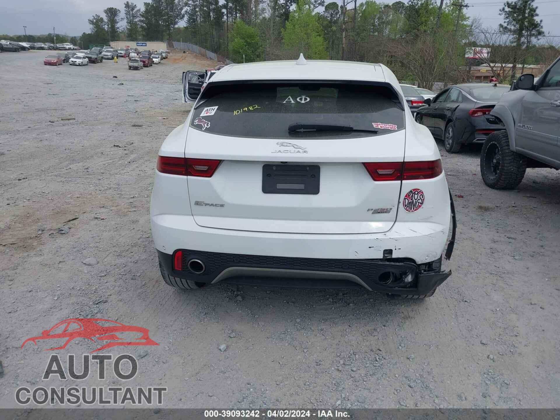JAGUAR E-PACE 2019 - SADFJ2FX2K1Z34220