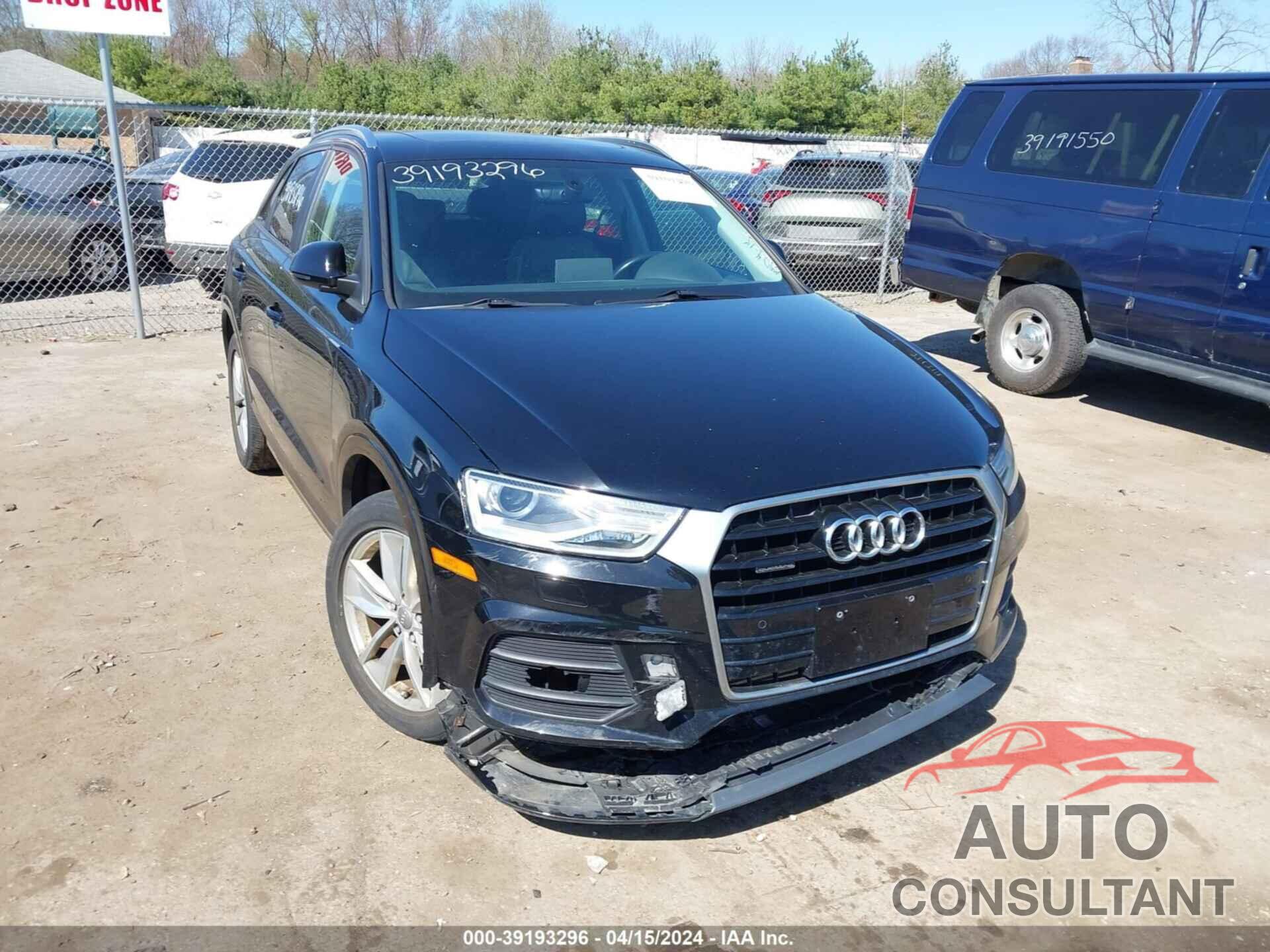 AUDI Q3 2017 - WA1ECCFS3HR012958