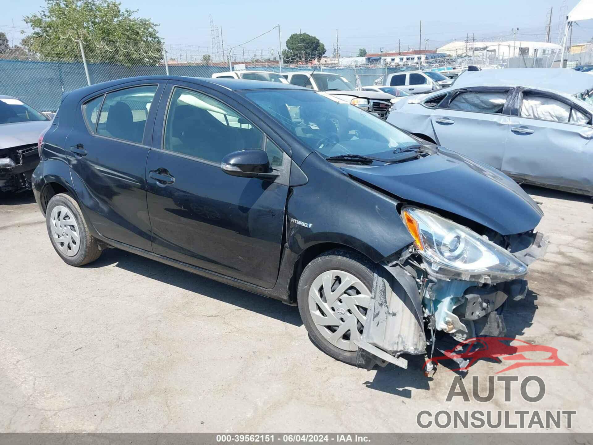 TOYOTA PRIUS C 2016 - JTDKDTB34G1123486