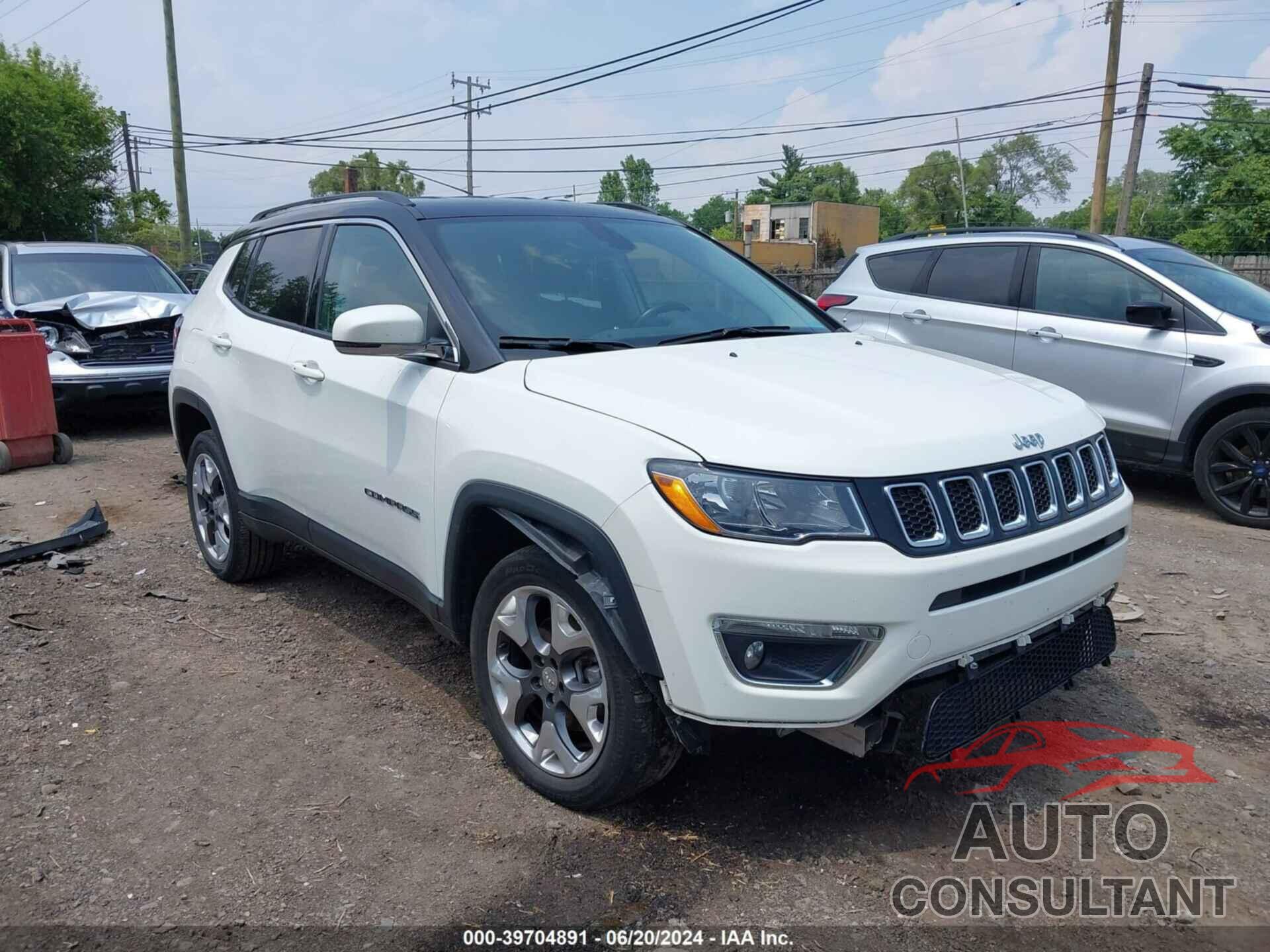 JEEP COMPASS 2019 - 3C4NJDCB7KT840225