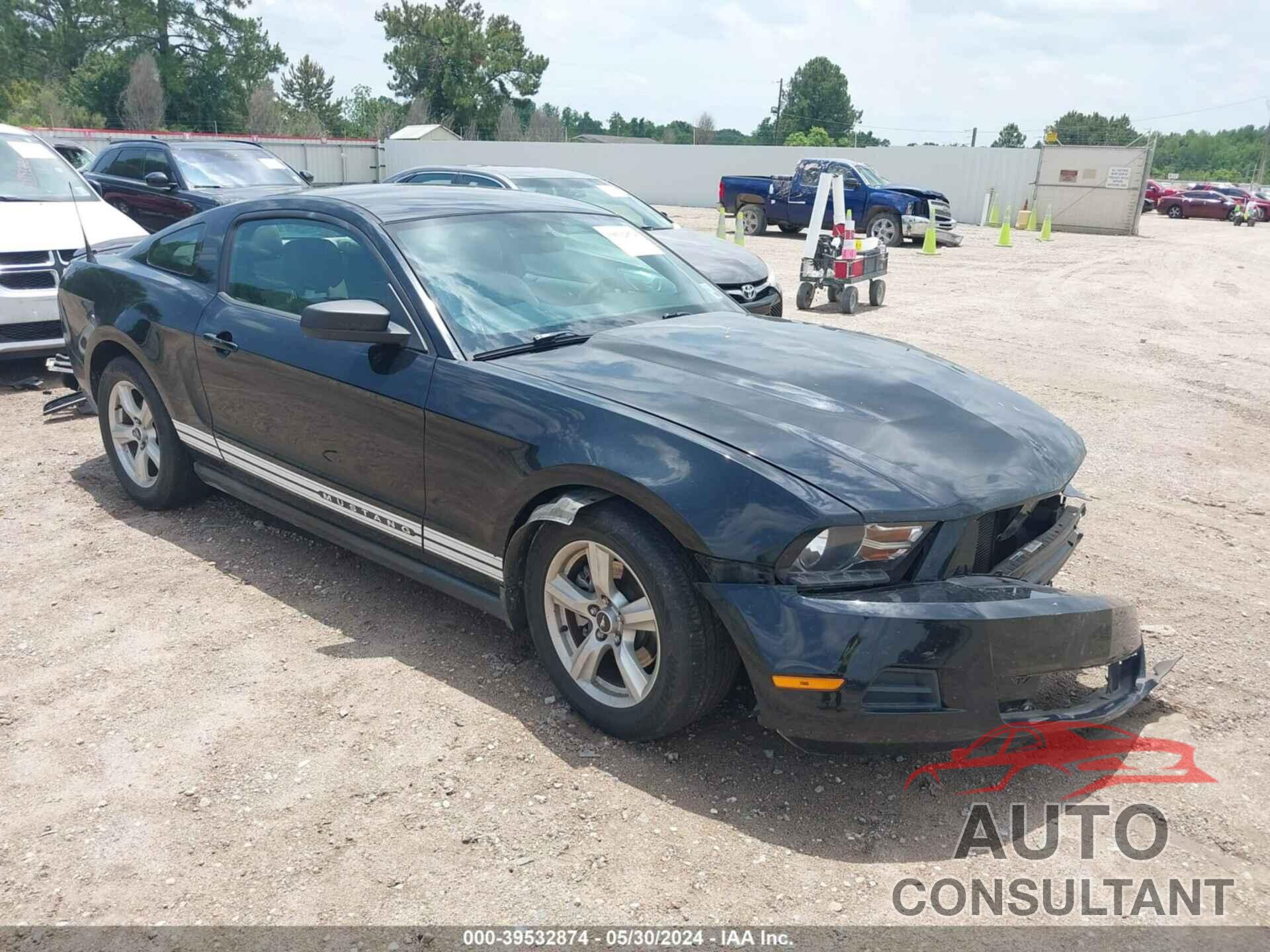 FORD MUSTANG 2012 - 1ZVBP8AM2C5241616