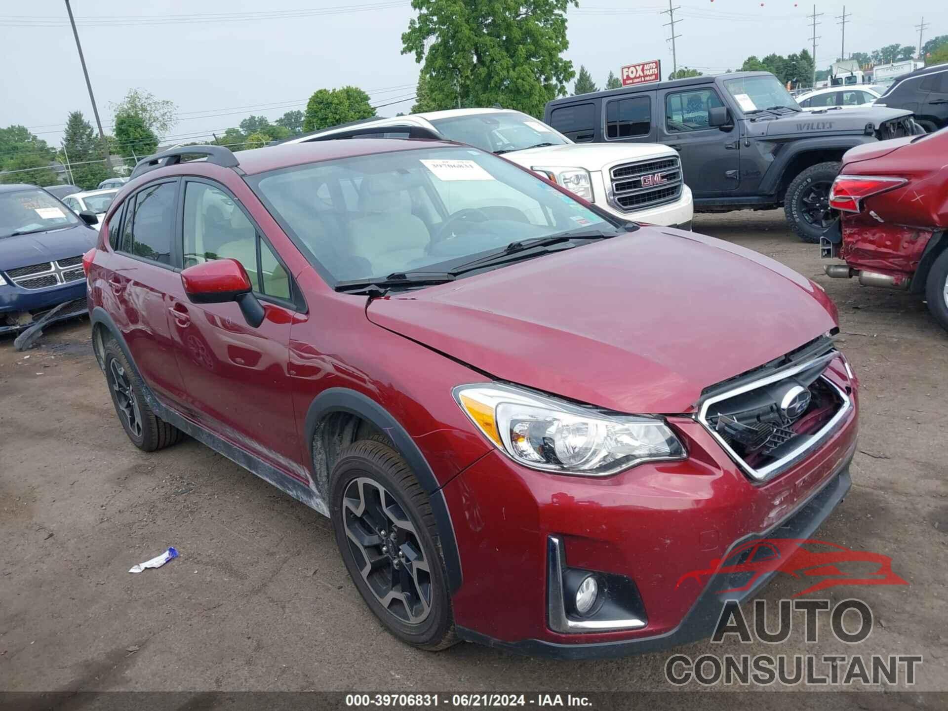 SUBARU CROSSTREK 2017 - JF2GPABC3H8204457