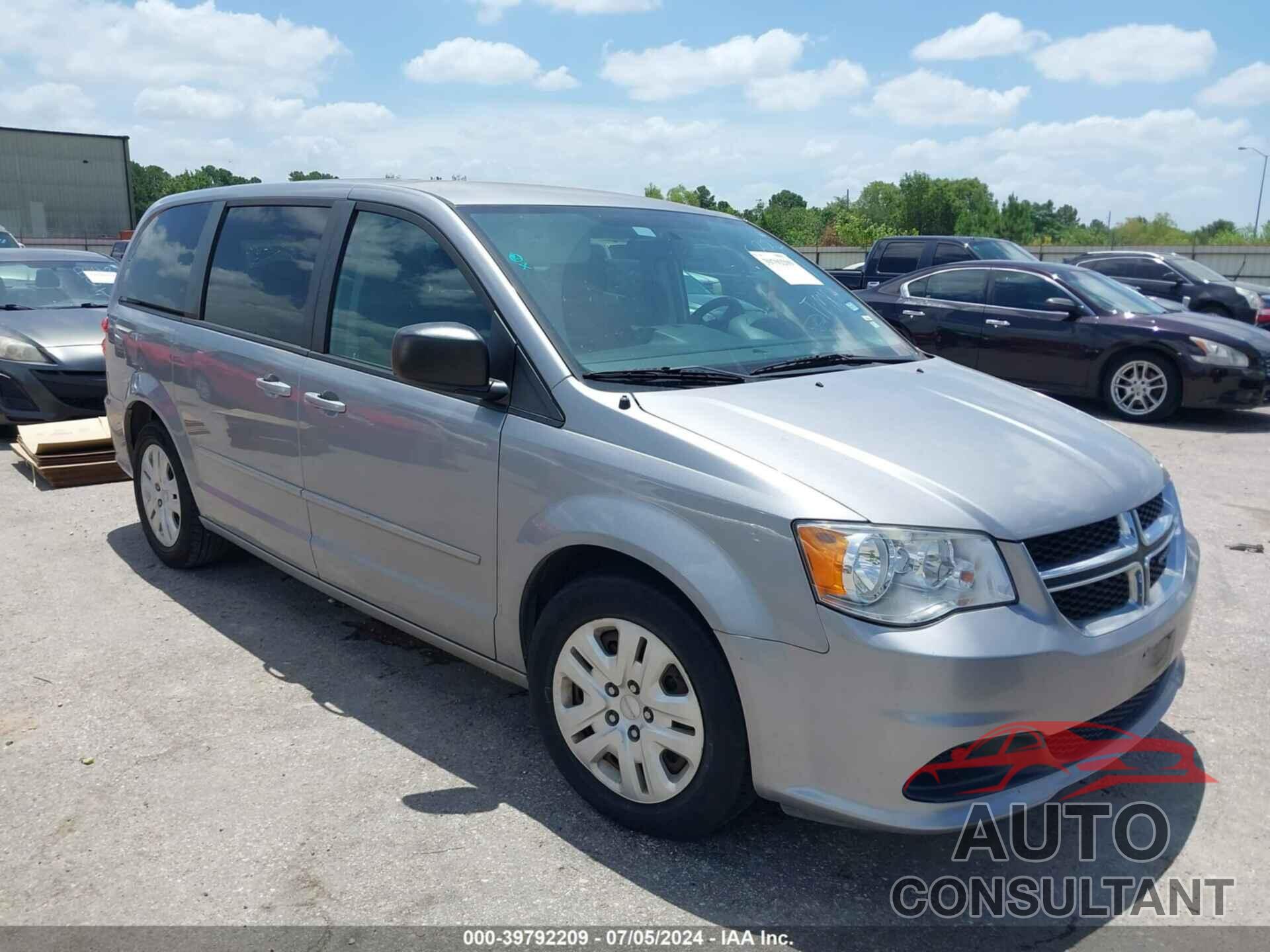 DODGE GRAND CARAVAN 2016 - 2C4RDGBG9GR349401