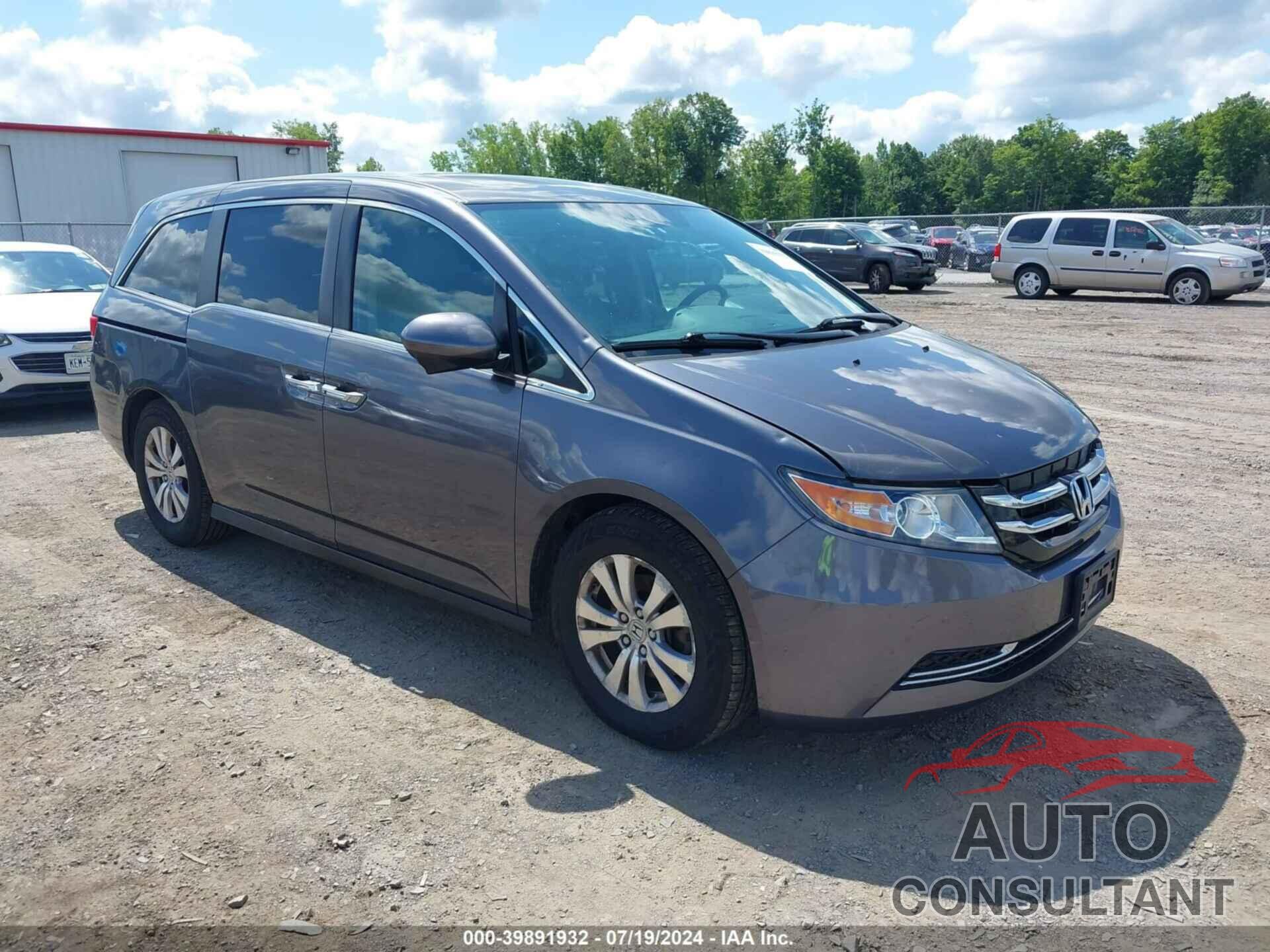 HONDA ODYSSEY 2016 - 5FNRL5H65GB017991