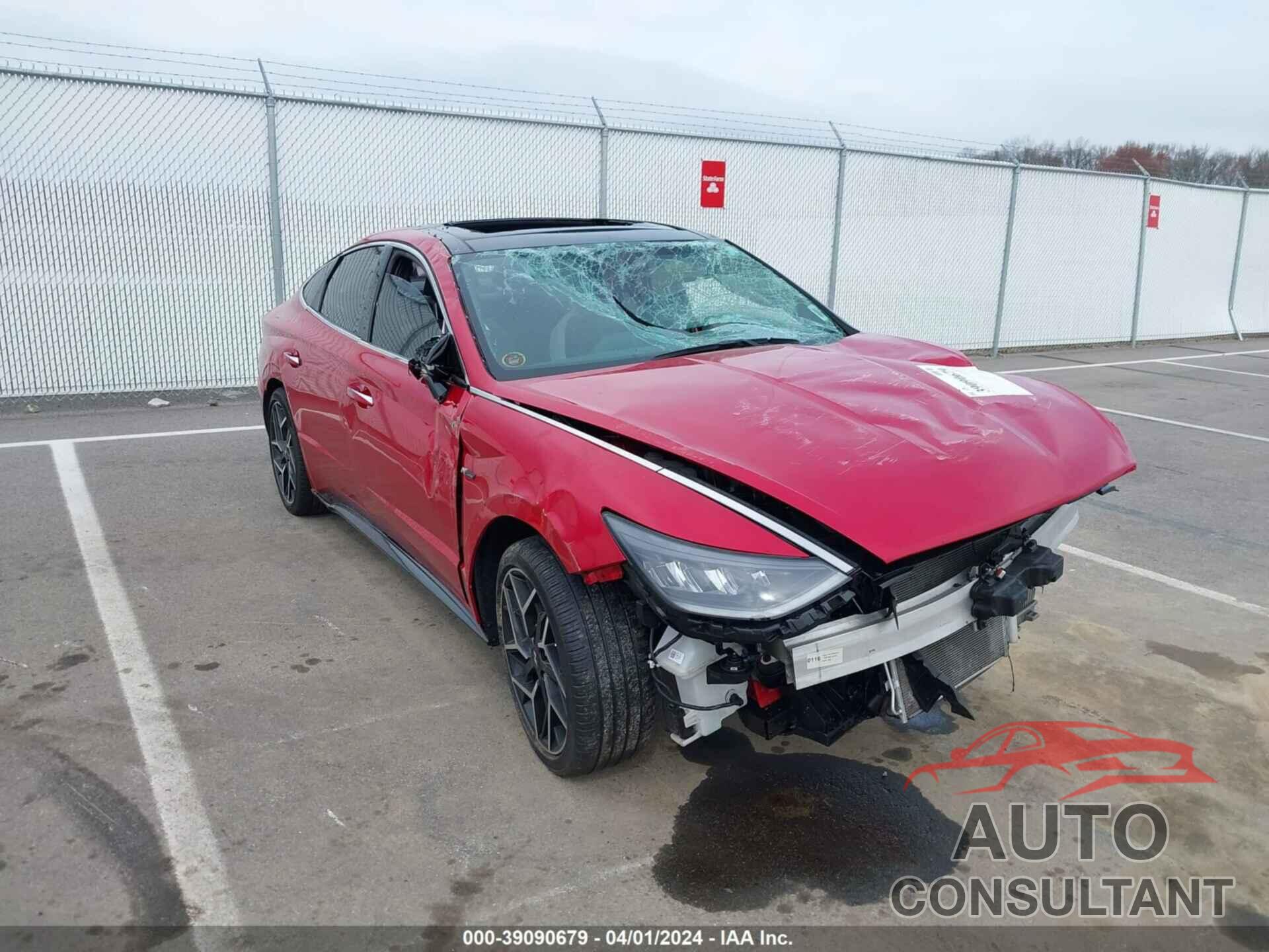 HYUNDAI SONATA 2021 - 5NPEK4JC7MH122301