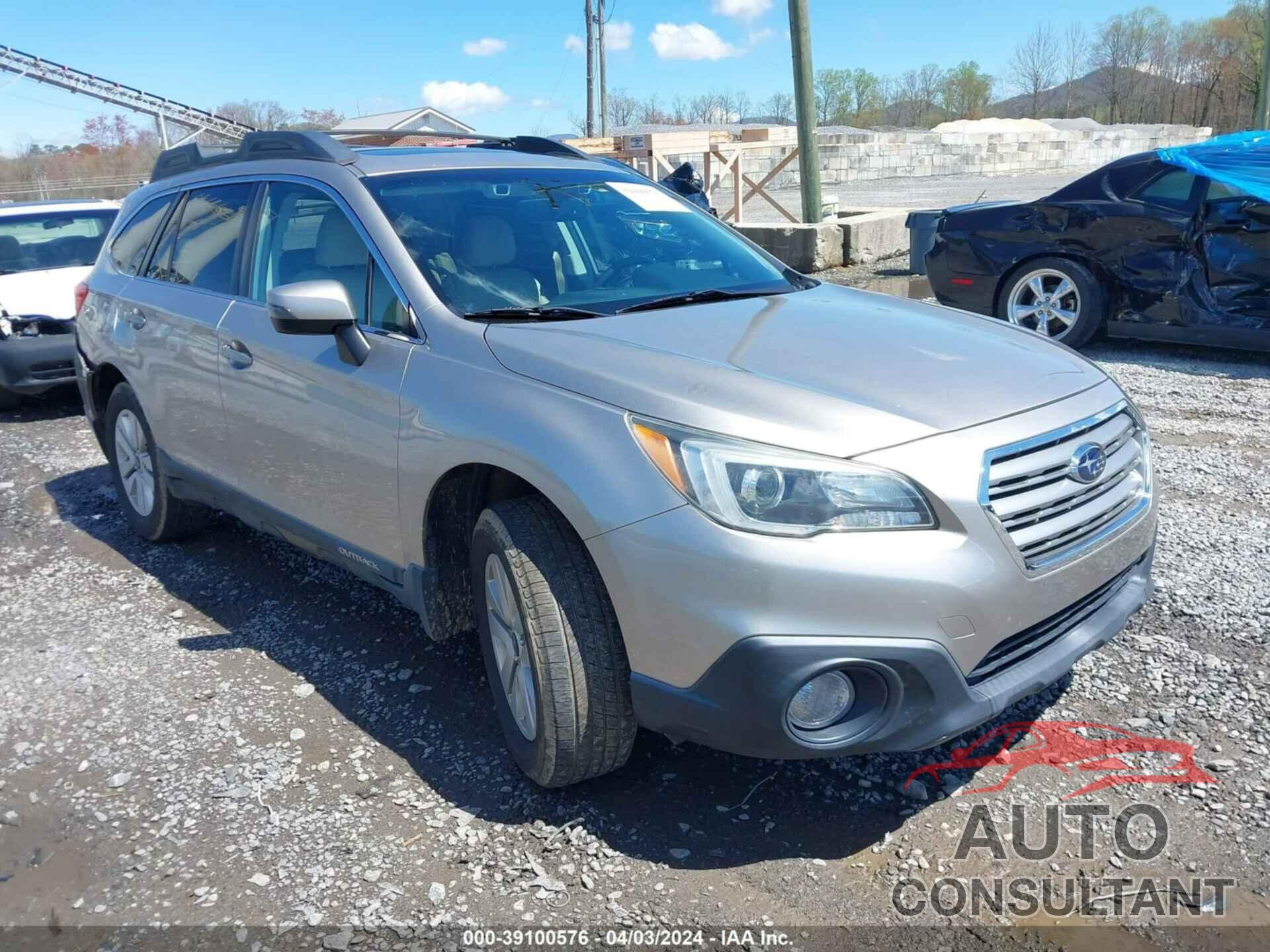 SUBARU OUTBACK 2016 - 4S4BSBHC1G3215548