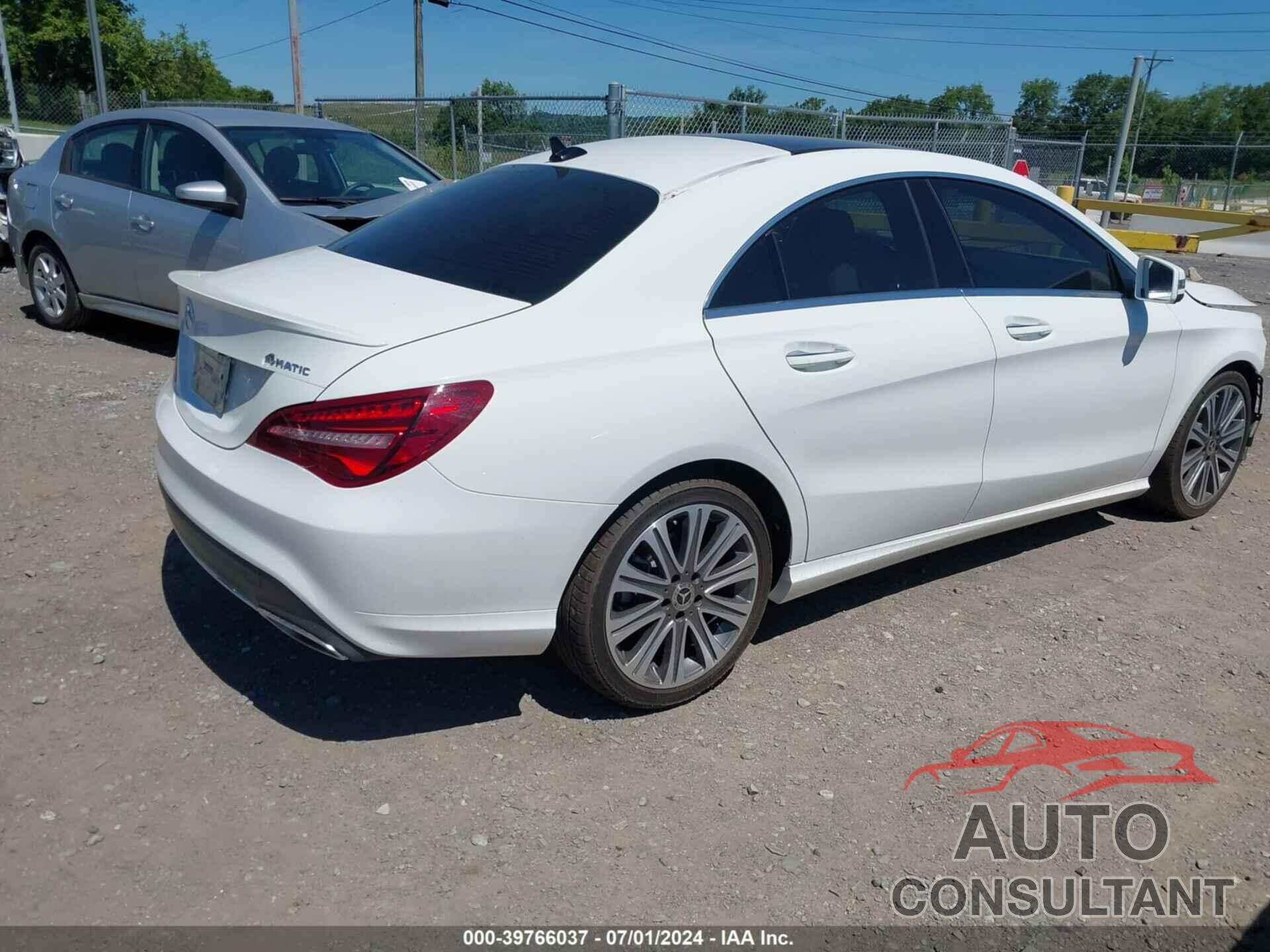 MERCEDES-BENZ CLA 250 2019 - WDDSJ4GB7KN727443