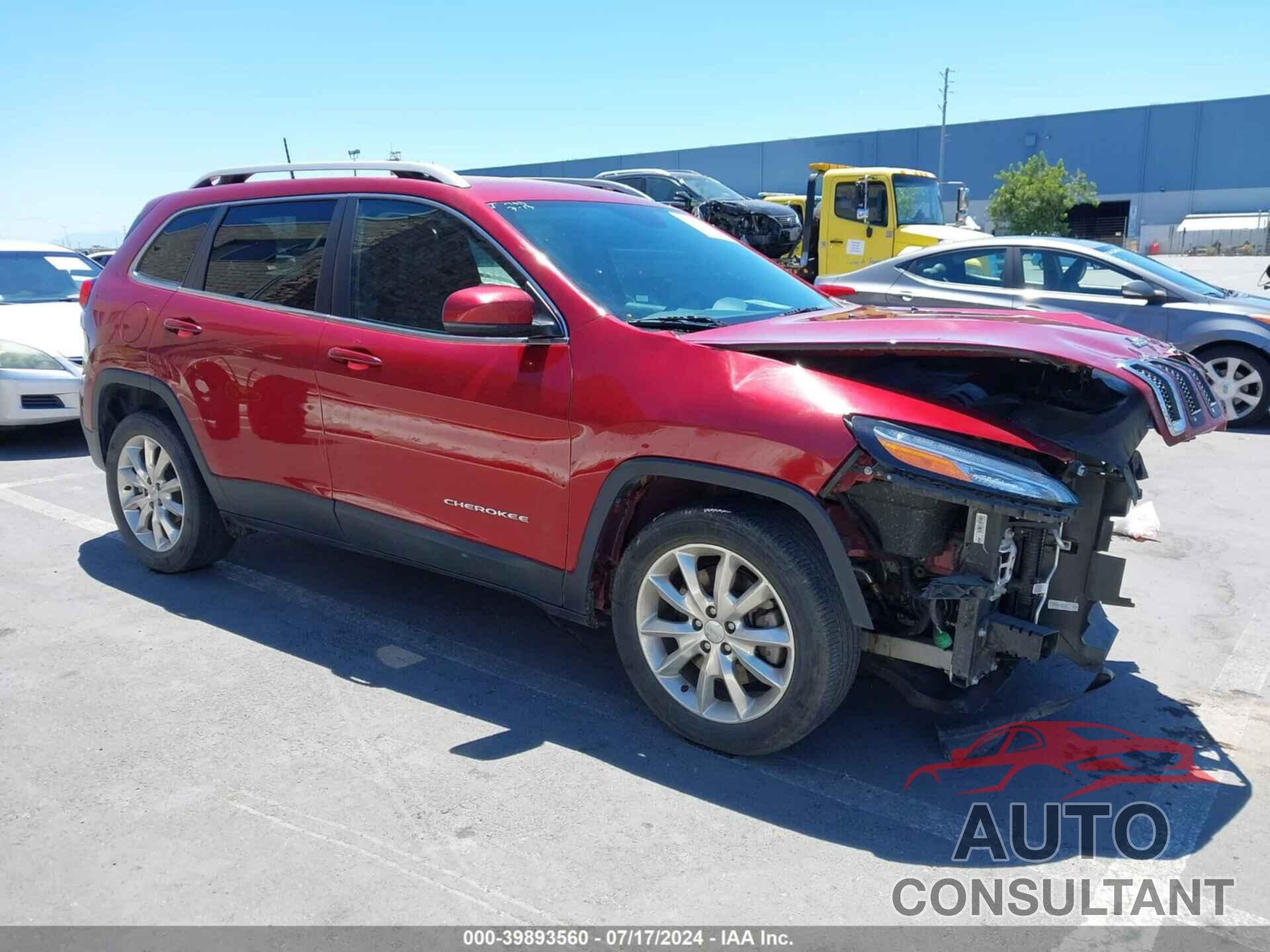 JEEP CHEROKEE 2017 - 1C4PJLDB1HW526526