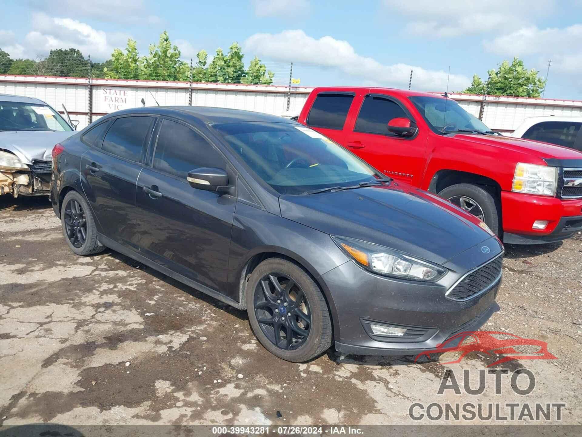 FORD FOCUS 2016 - 1FADP3F25GL393578