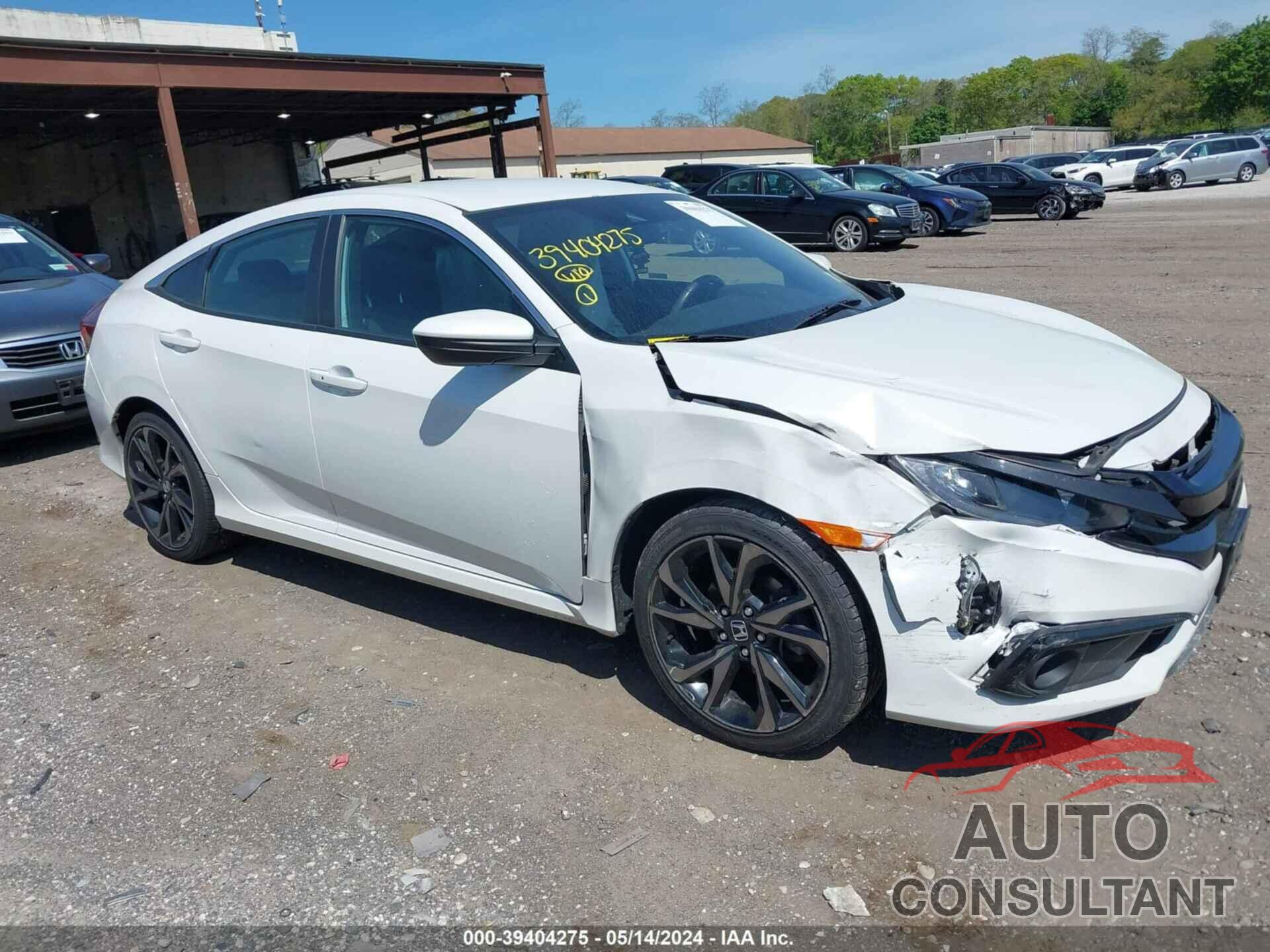 HONDA CIVIC 2019 - 2HGFC2F89KH603474