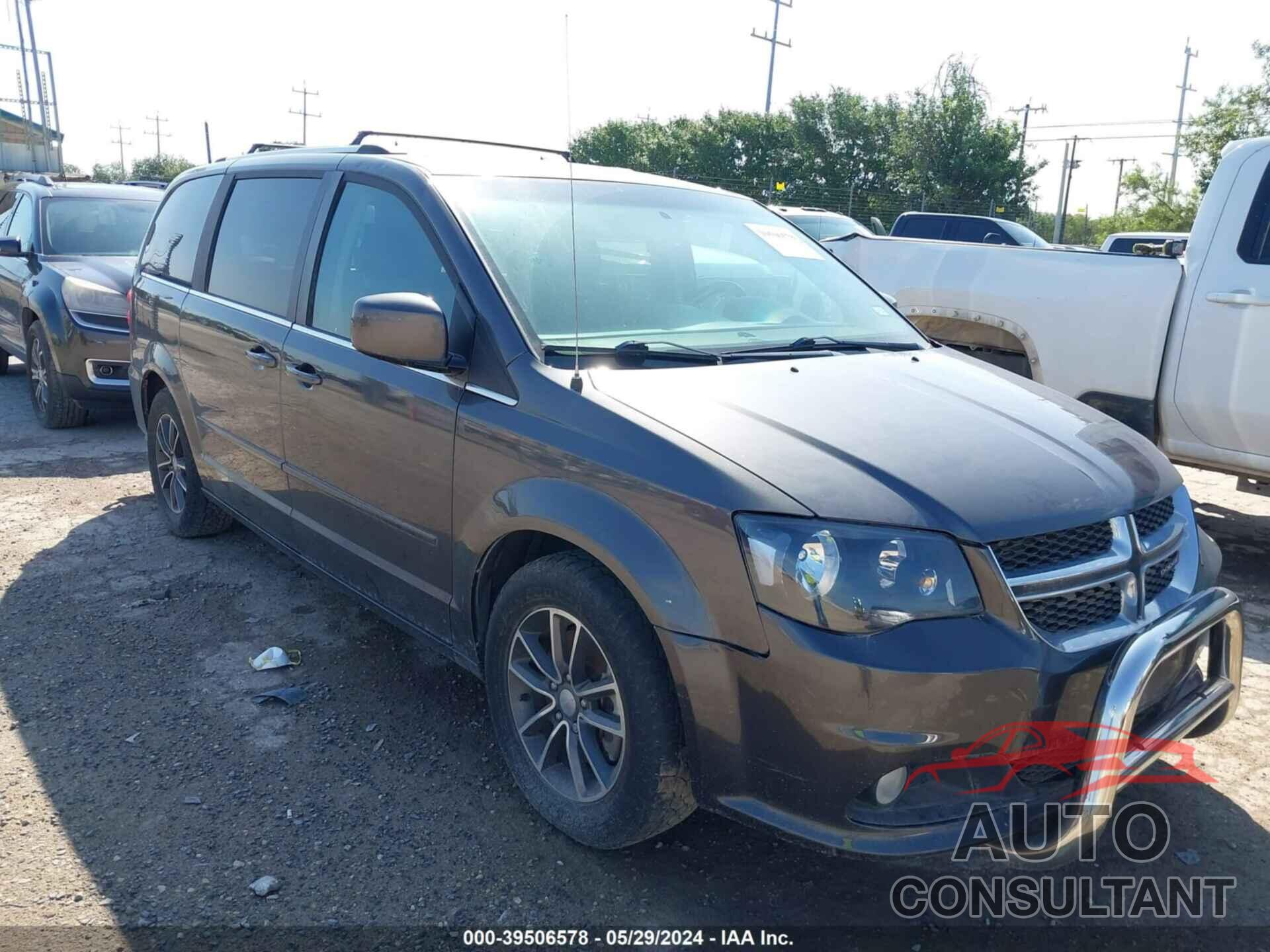 DODGE GRAND CARAVAN 2017 - 2C4RDGCG8HR858038