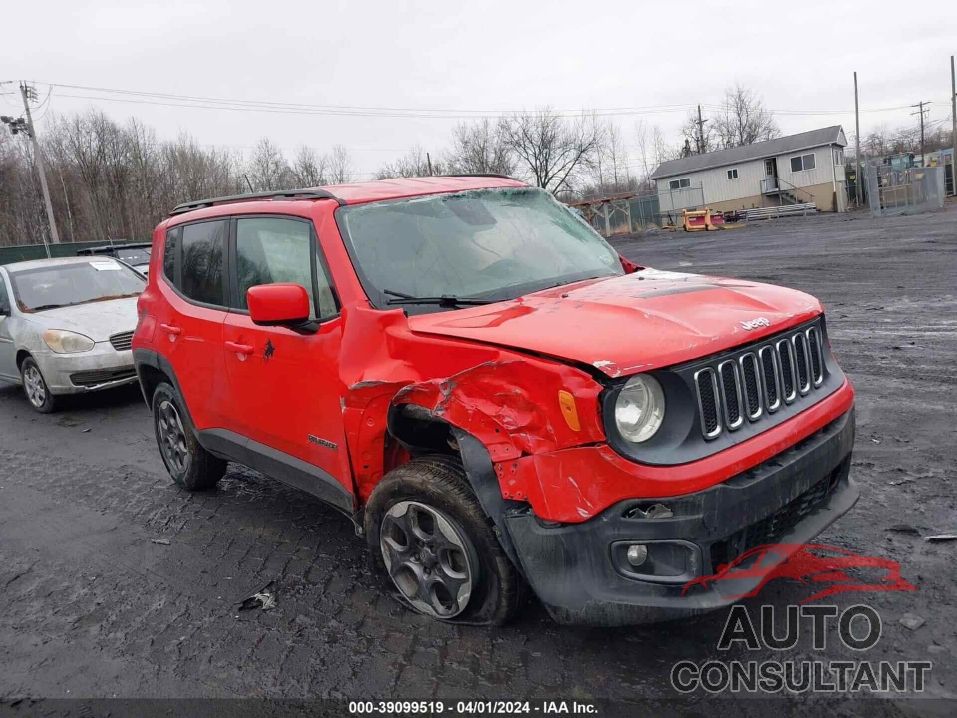 JEEP RENEGADE 2016 - ZACCJBBW1GPC45336