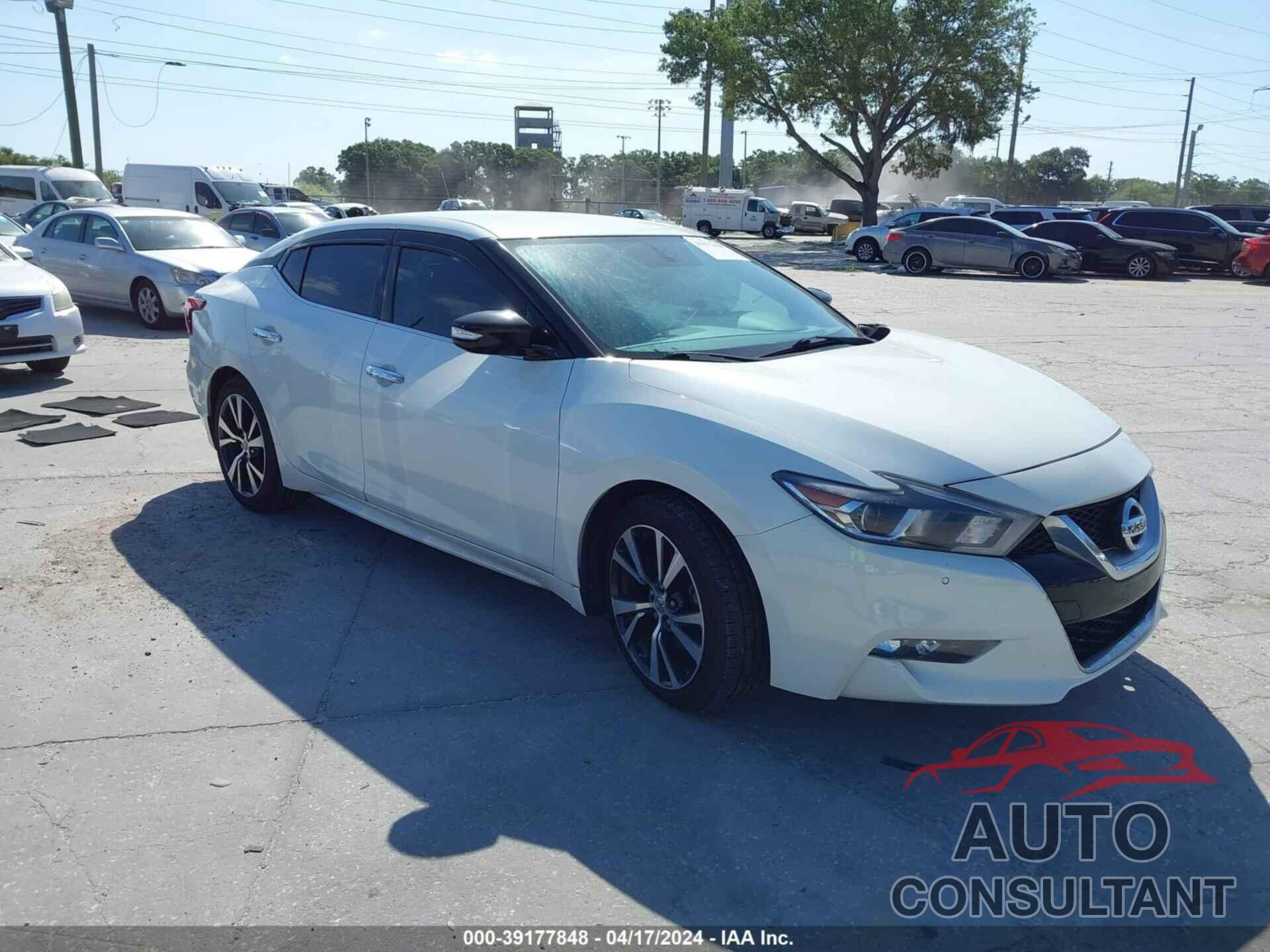 NISSAN MAXIMA 2017 - 1N4AA6AP6HC407417