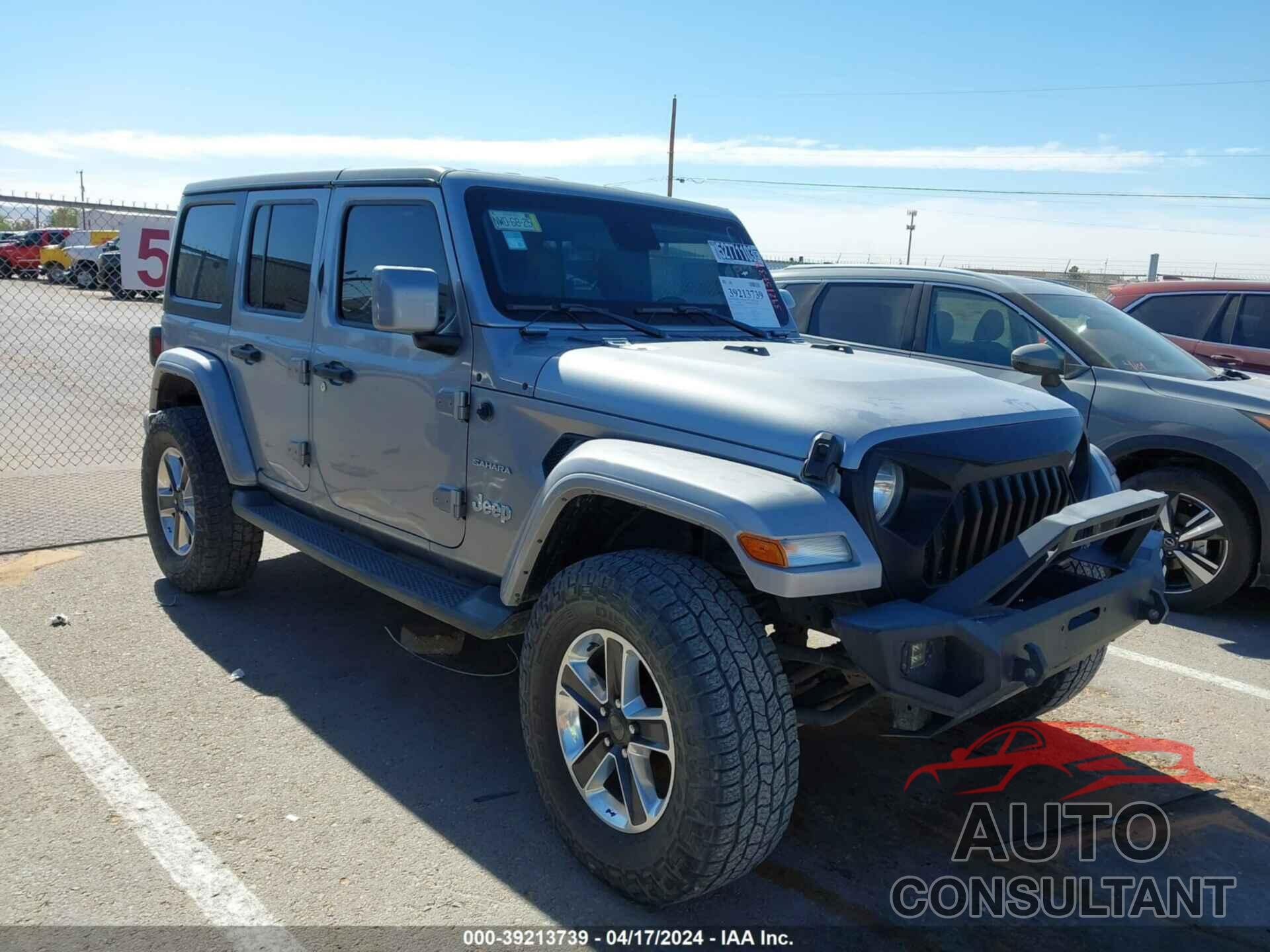 JEEP WRANGLER UNLIMITED 2019 - 1C4HJXDN3KW586062