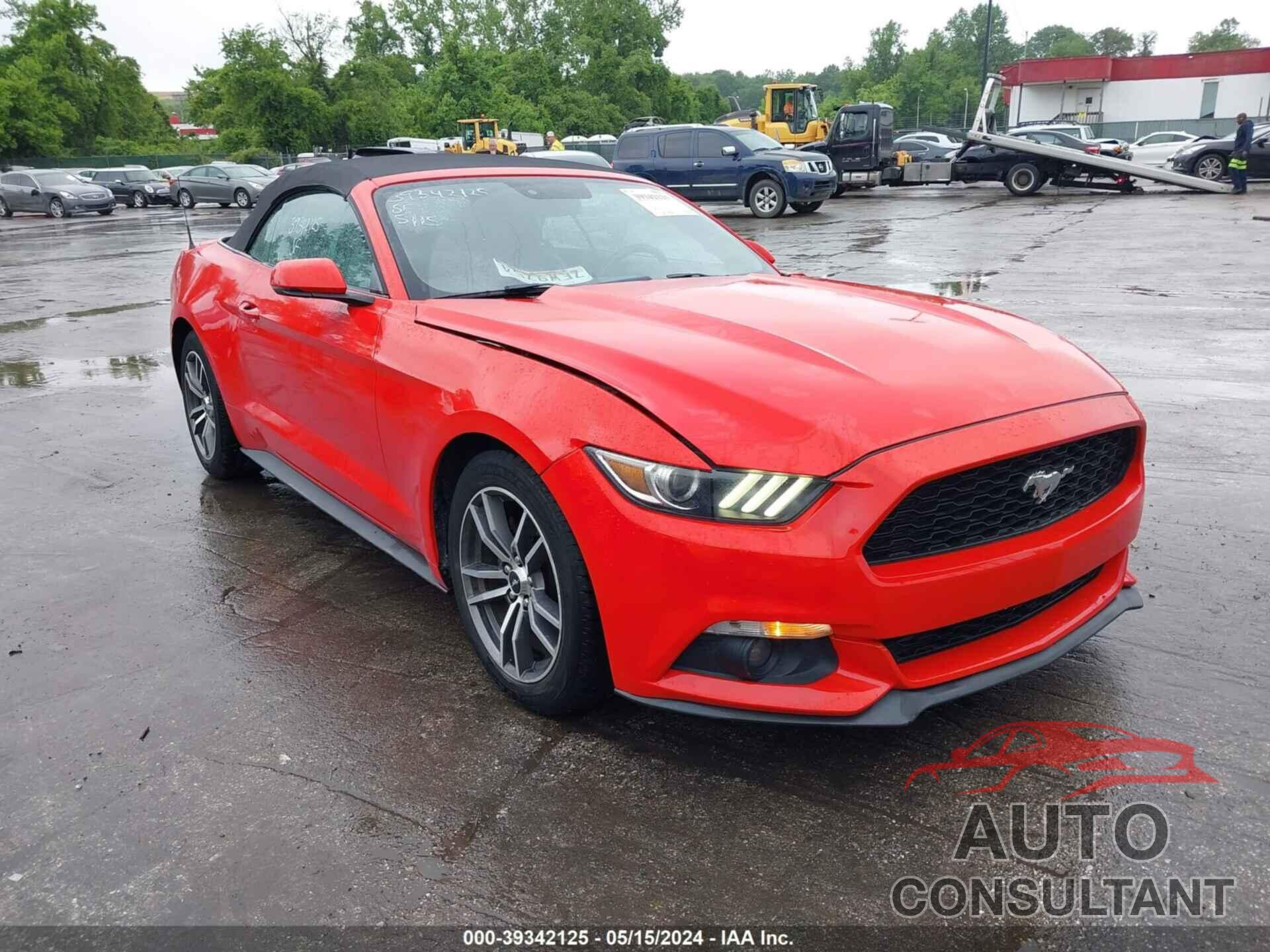 FORD MUSTANG 2016 - 1FATP8UH1G5295667