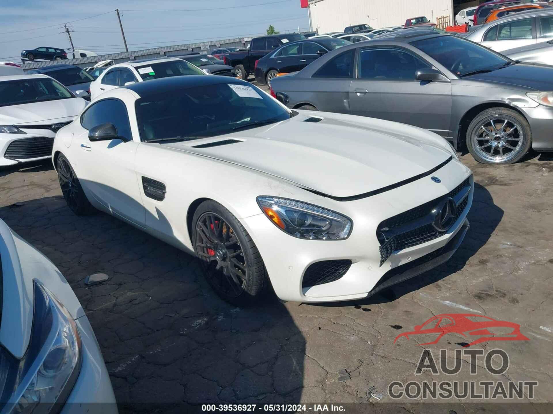 MERCEDES-BENZ GT S AMG 2016 - WDDYJ7JA4GA007544
