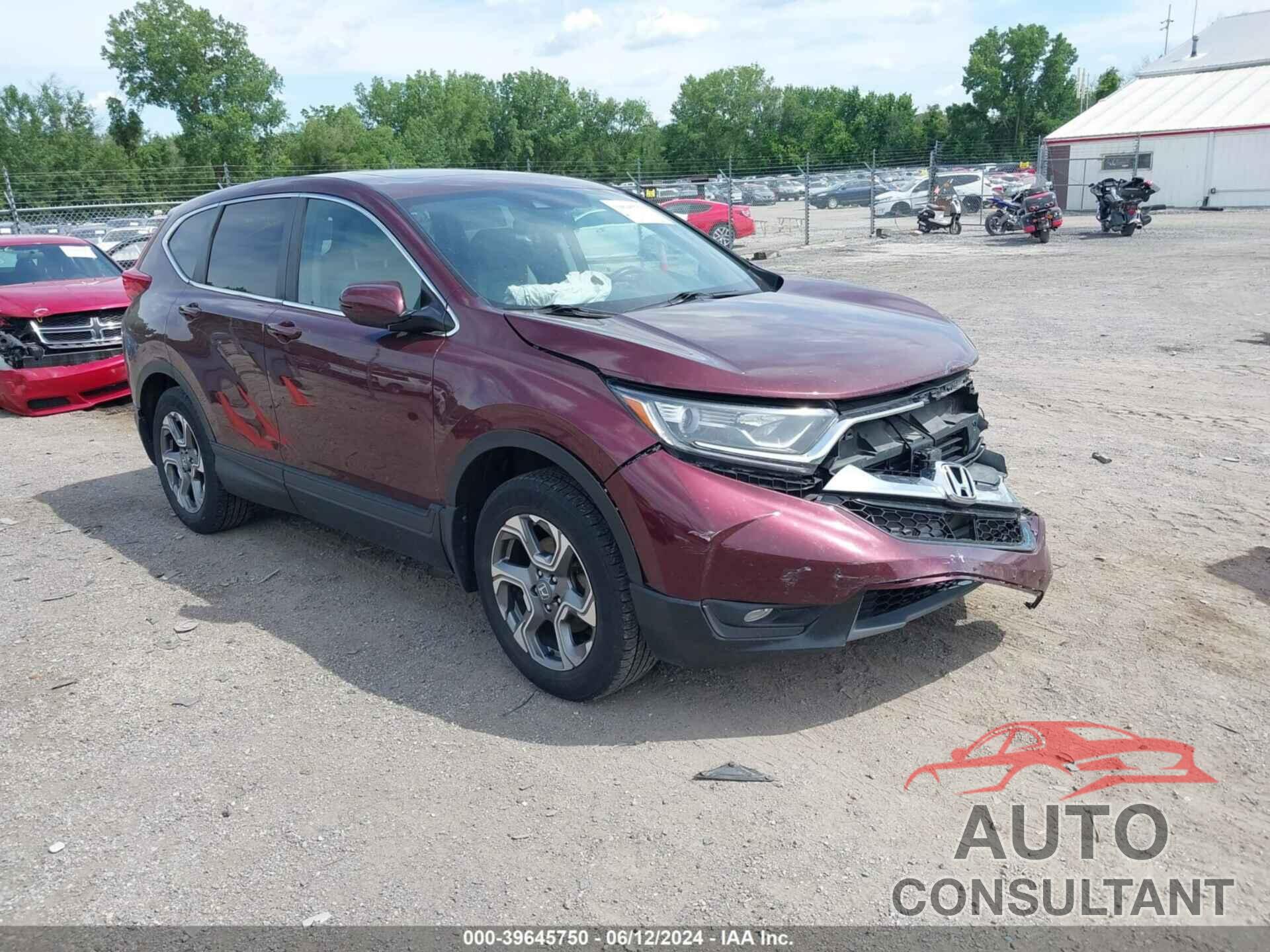 HONDA CR-V 2017 - 5J6RW2H82HL065481