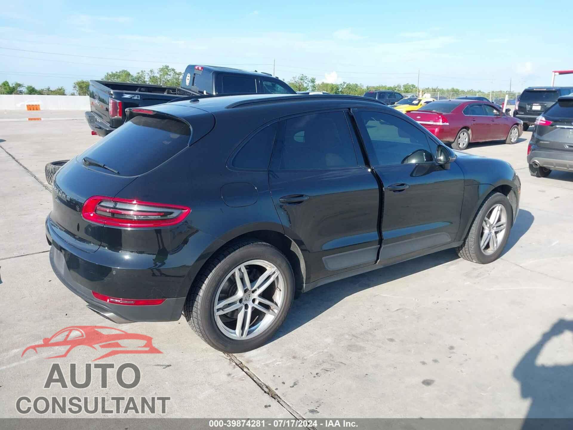 PORSCHE MACAN 2017 - WP1AA2A54HLB80650