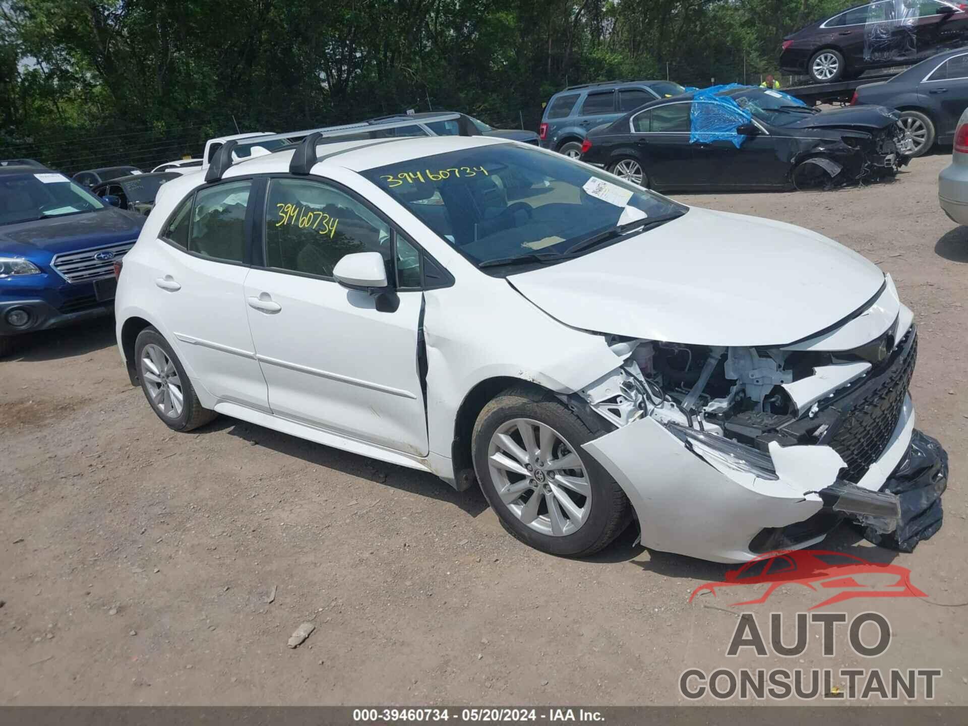 TOYOTA COROLLA 2023 - JTND4MBE1P3209175